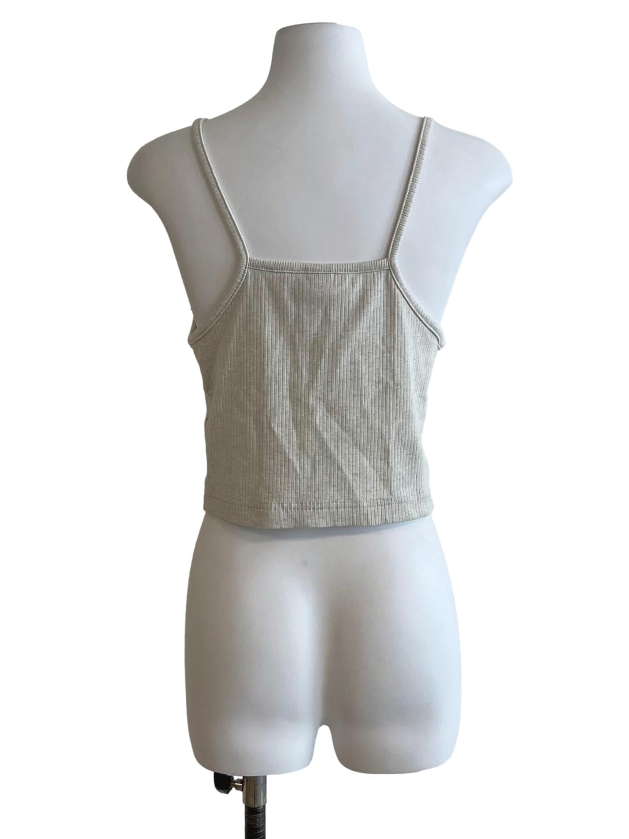 Pistachio Green Stripe Cami Top
