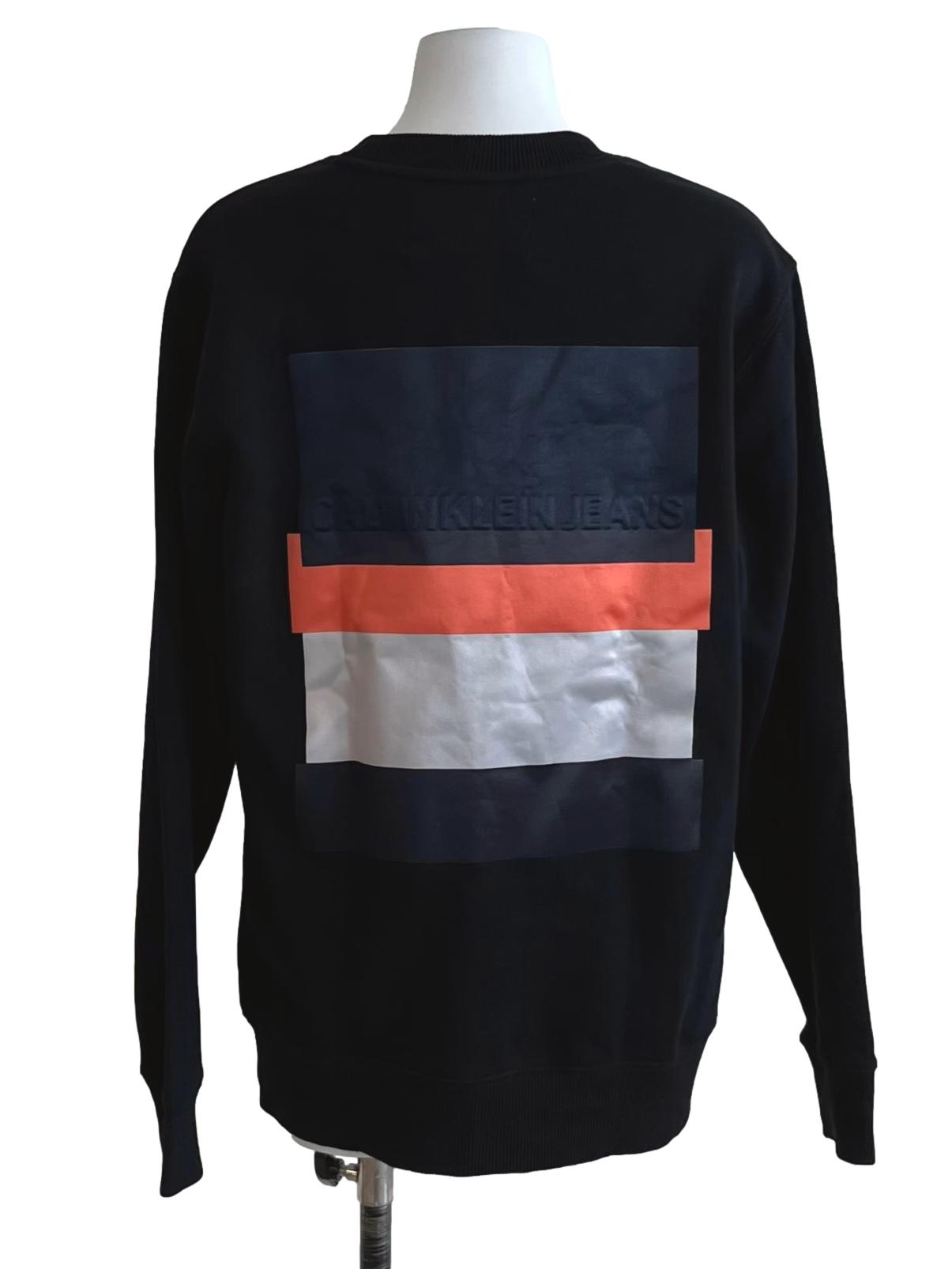 Black Printed Logo Sweatshirt