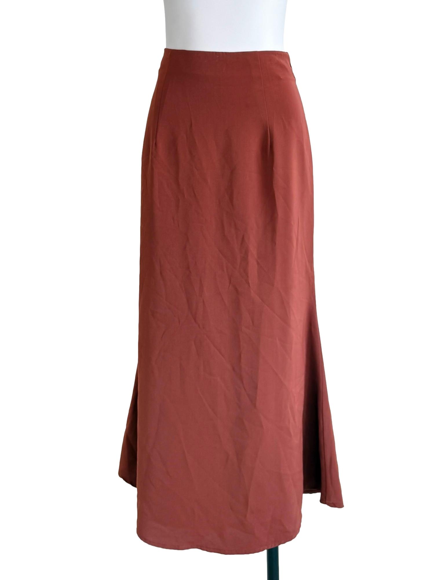 Brick Red Mermaid Skirt