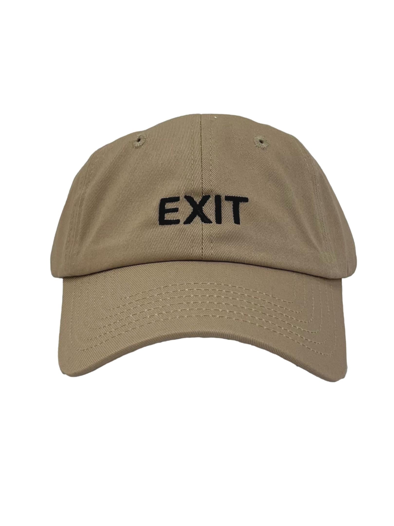 Light Brown Signature Logo Cotton Cap CSN