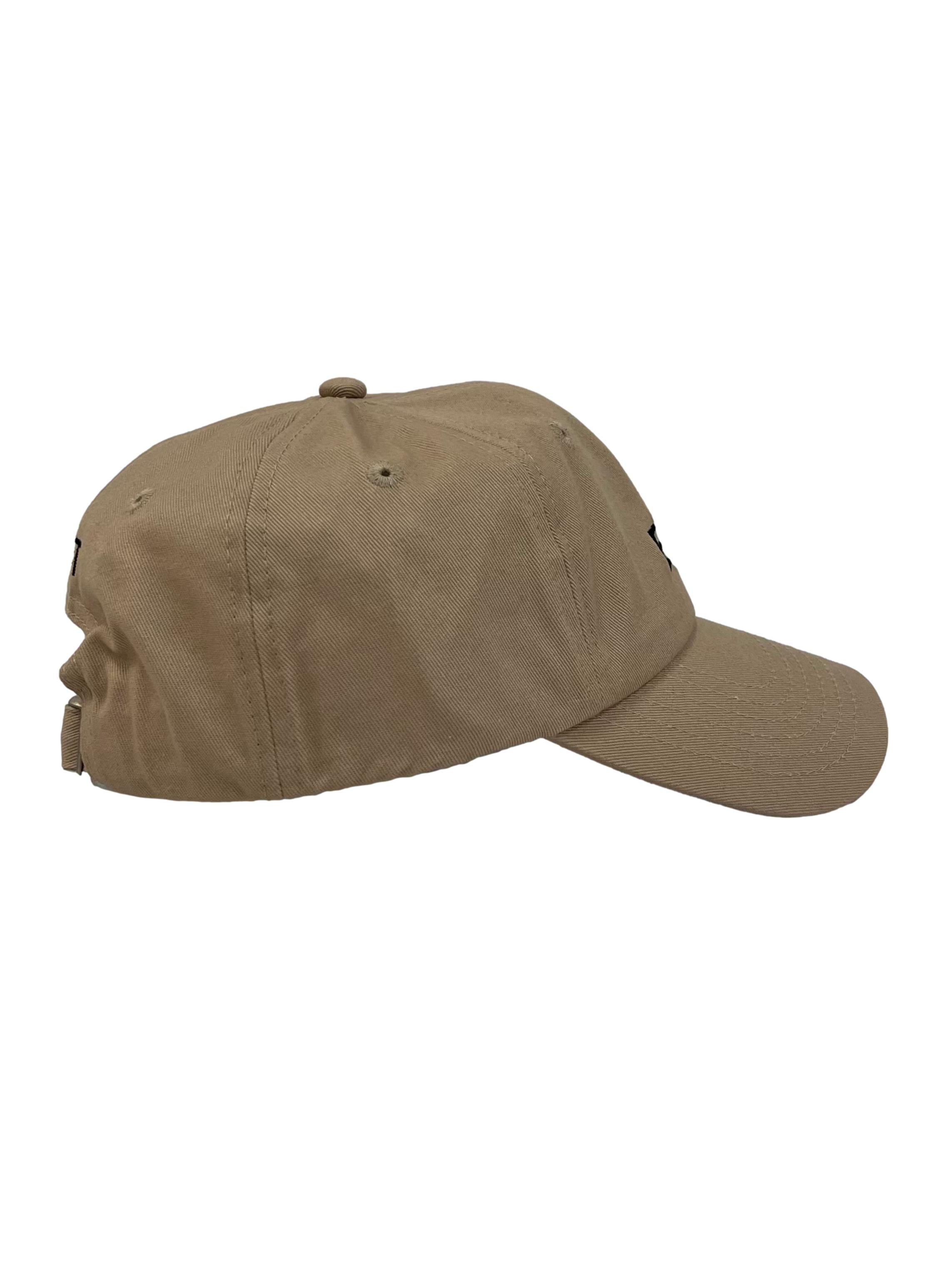 Light Brown Signature Logo Cotton Cap CSN