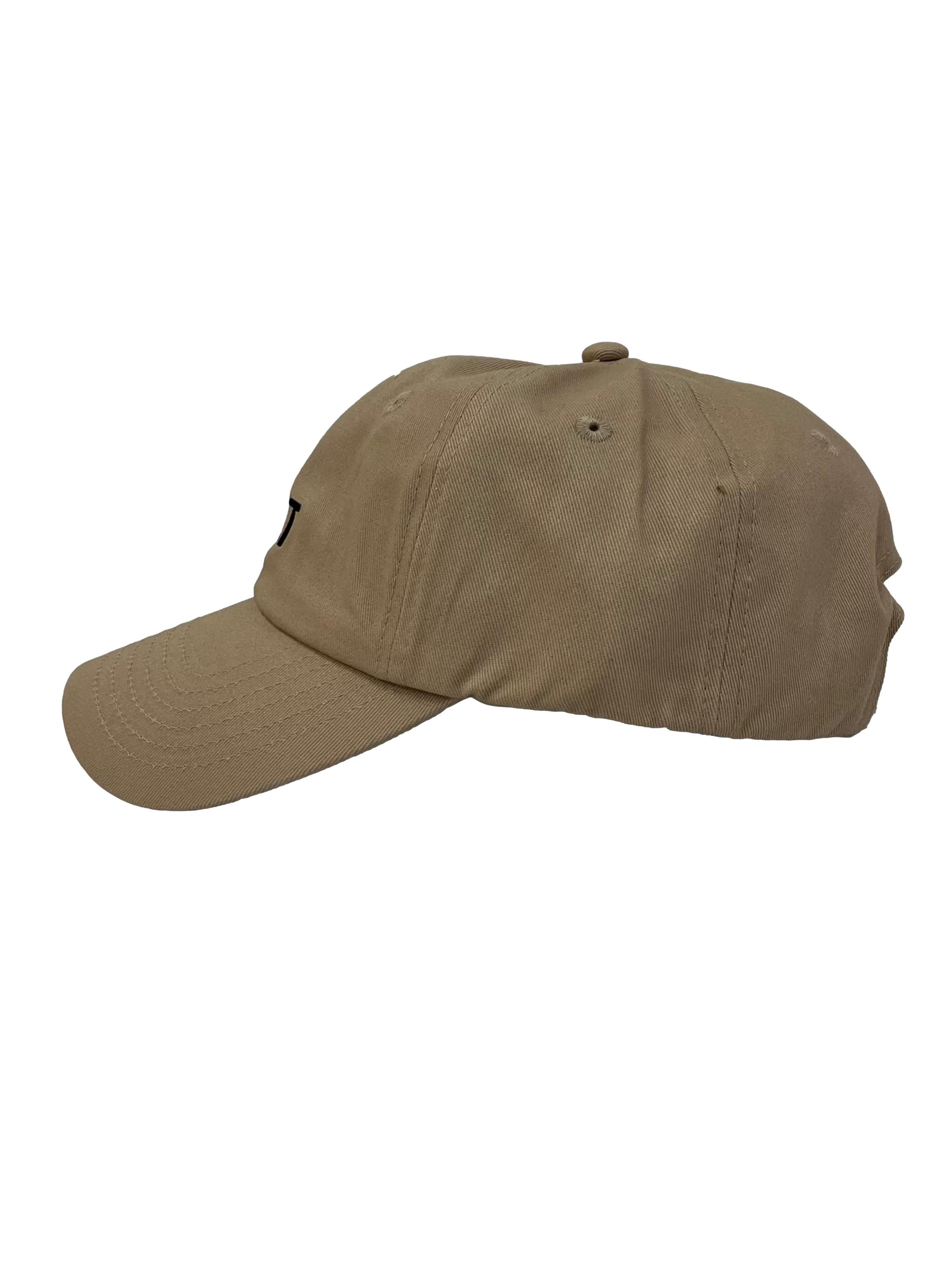 Light Brown Signature Logo Cotton Cap CSN