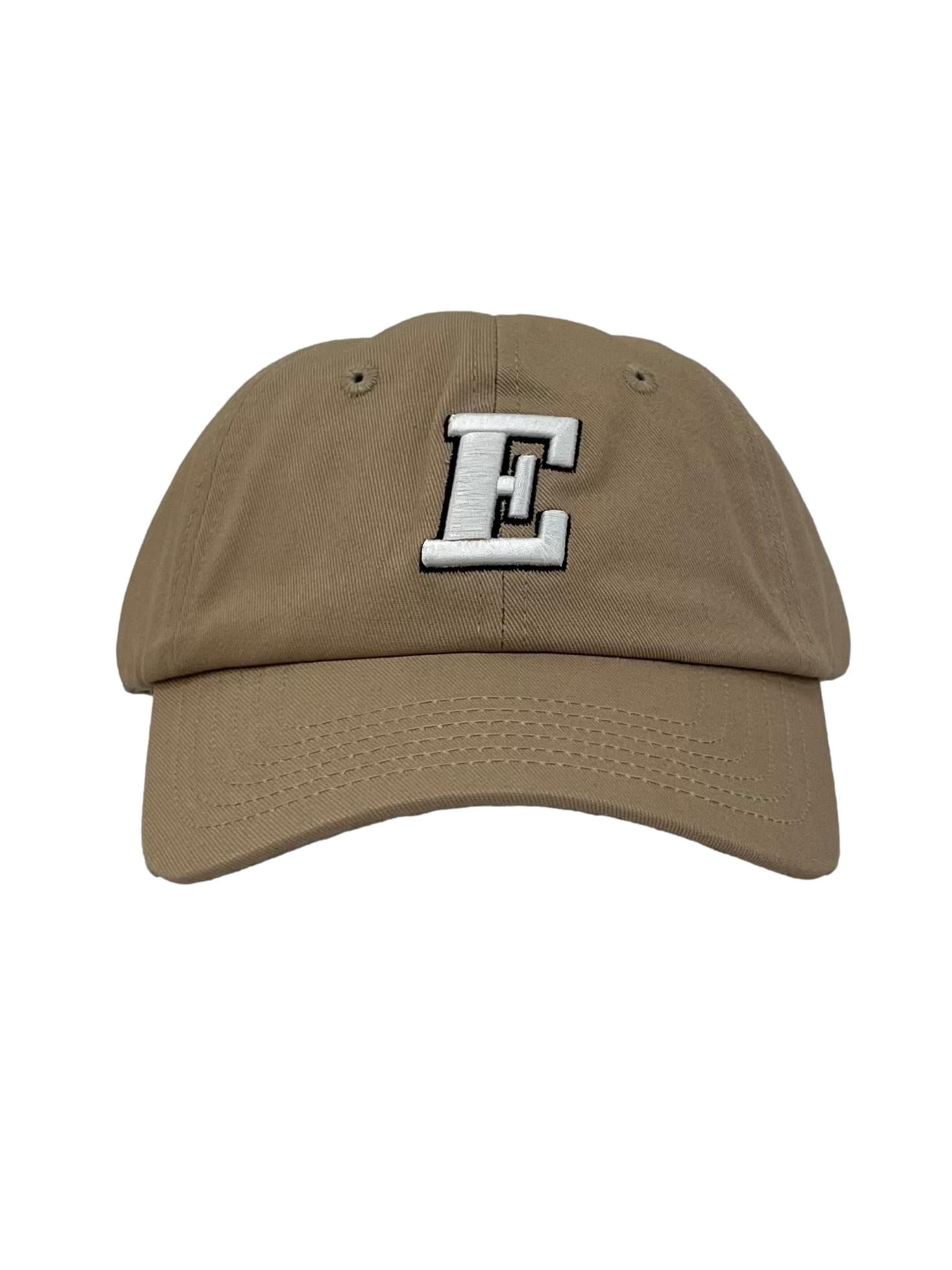 Light Brown Emblem Cotton Cap CSN