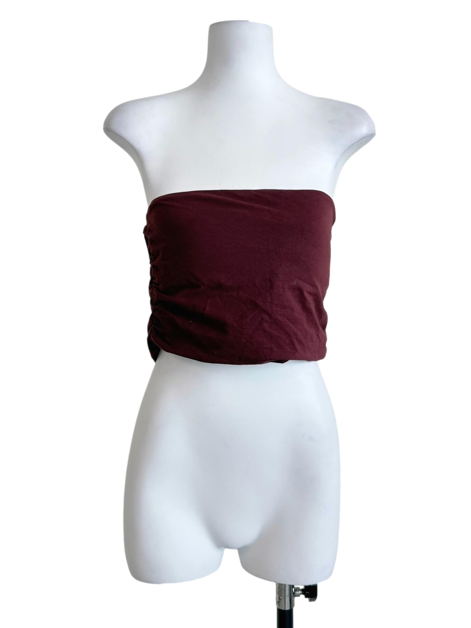 Cherry Red Tube Top