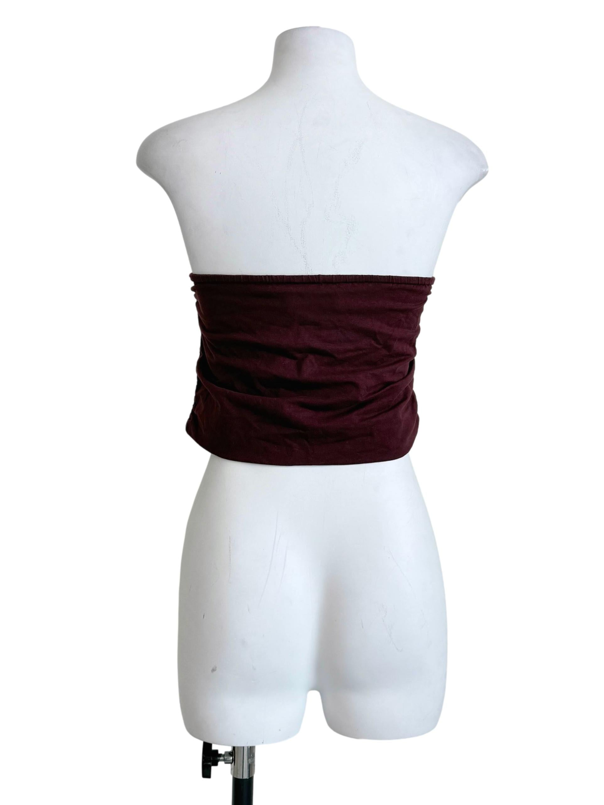 Cherry Red Tube Top
