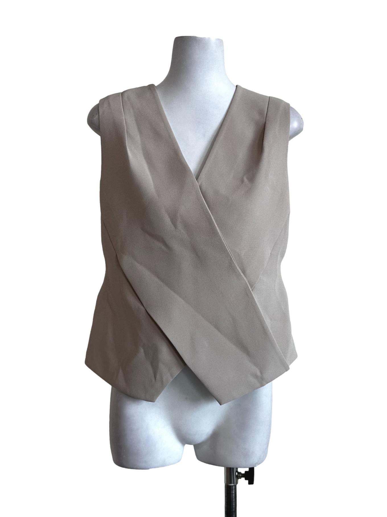 Beige Plain Top LB