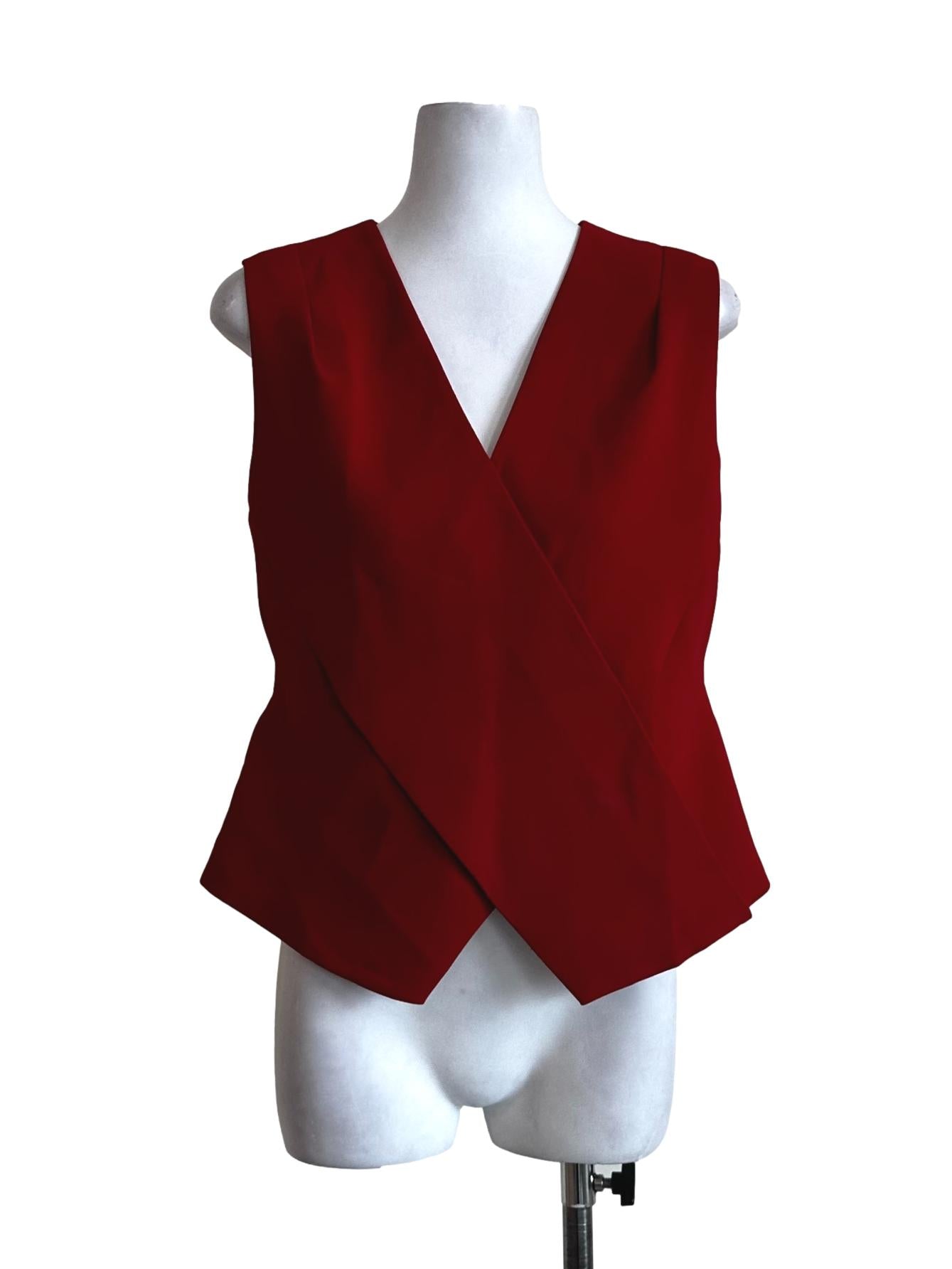 Red Plain Top LB