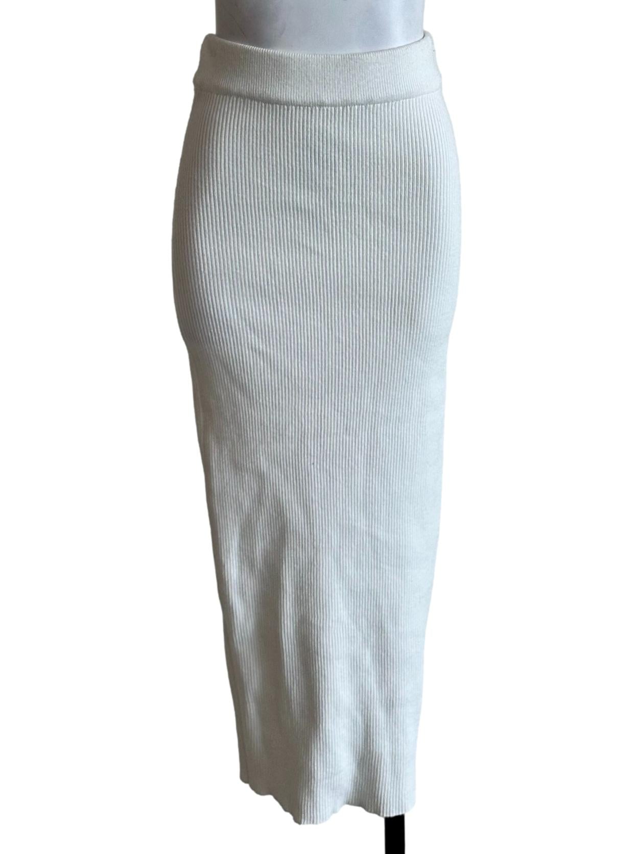 Off White Pencil Skirt