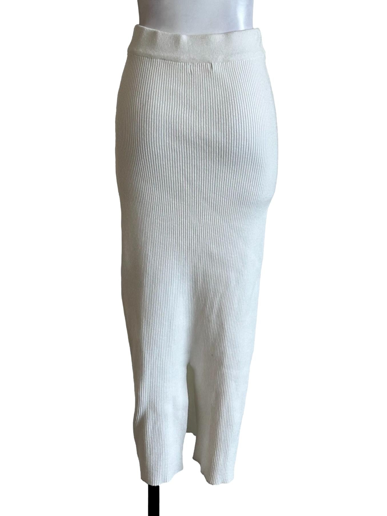 Off White Pencil Skirt