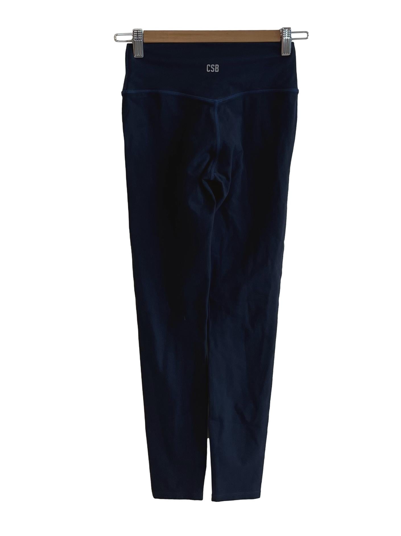 Navy Blue High Waist Tights
