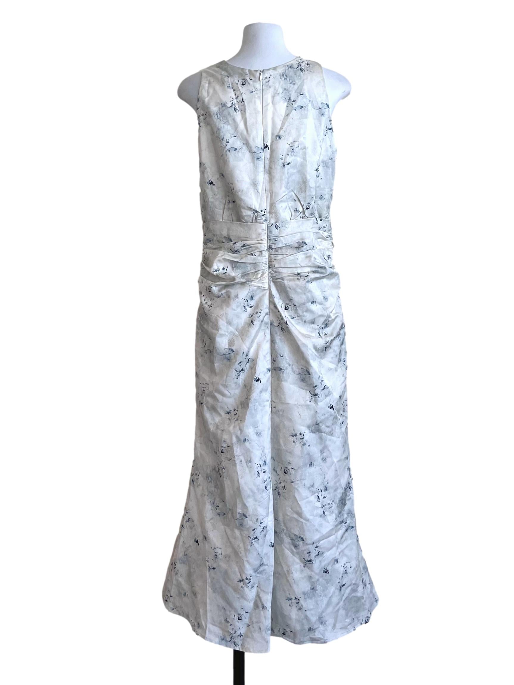 Daisy White Halter Satin Dress