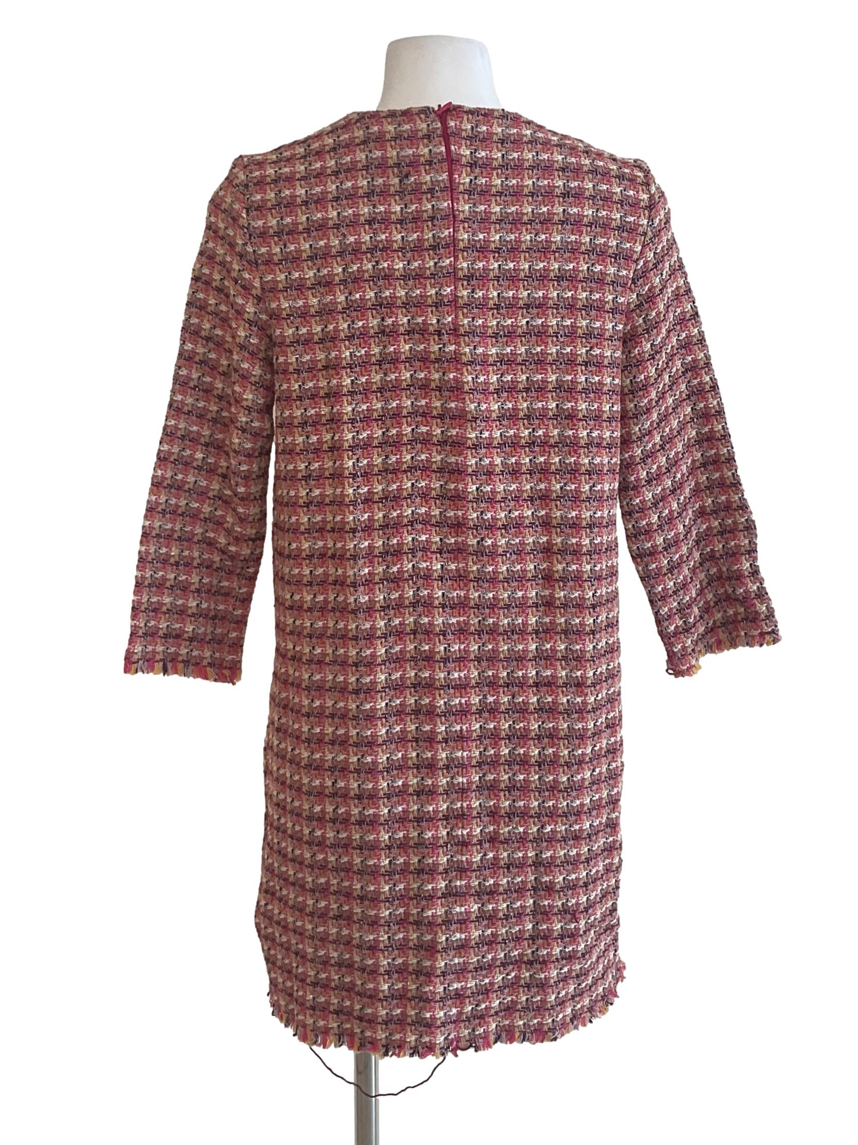 Rouge Pink Patterned Dress