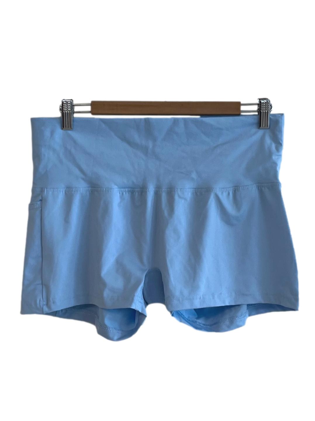 Pastel Blue High Waist Tights