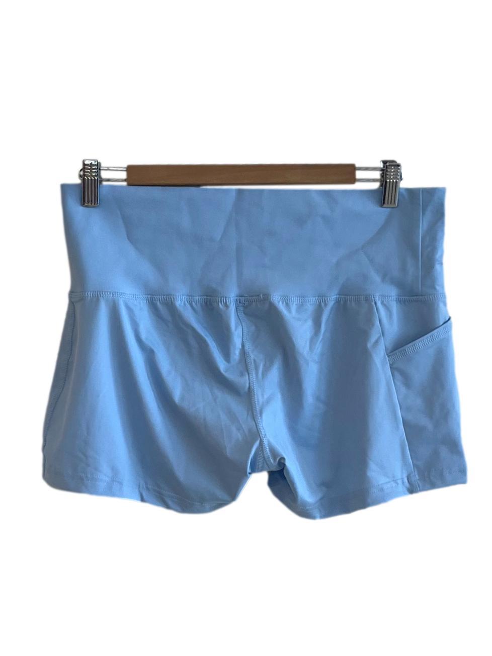 Pastel Blue High Waist Tights