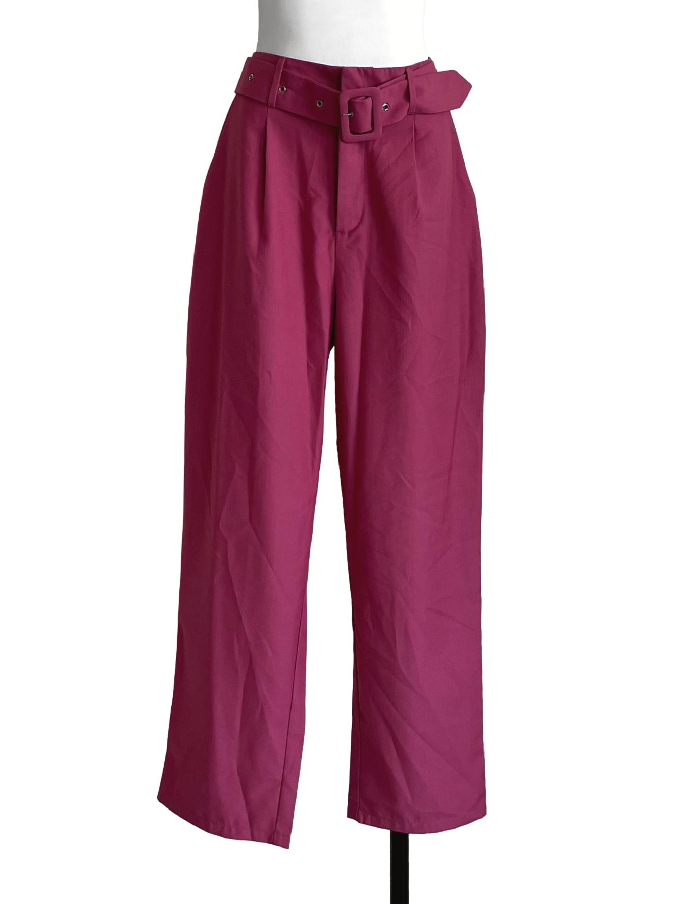 Strawberry Red Straight Pants LB