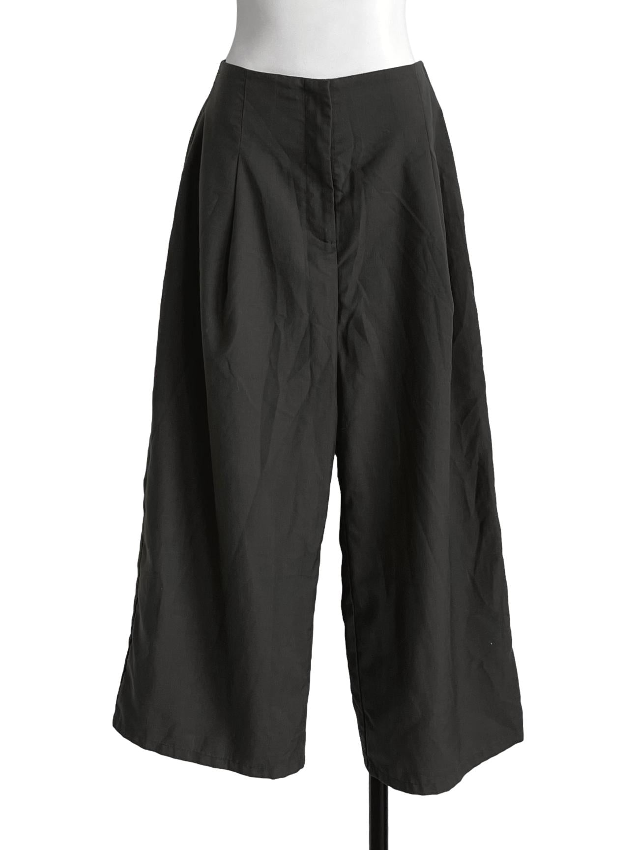 Juniper Green Wide Leg Culottes LB