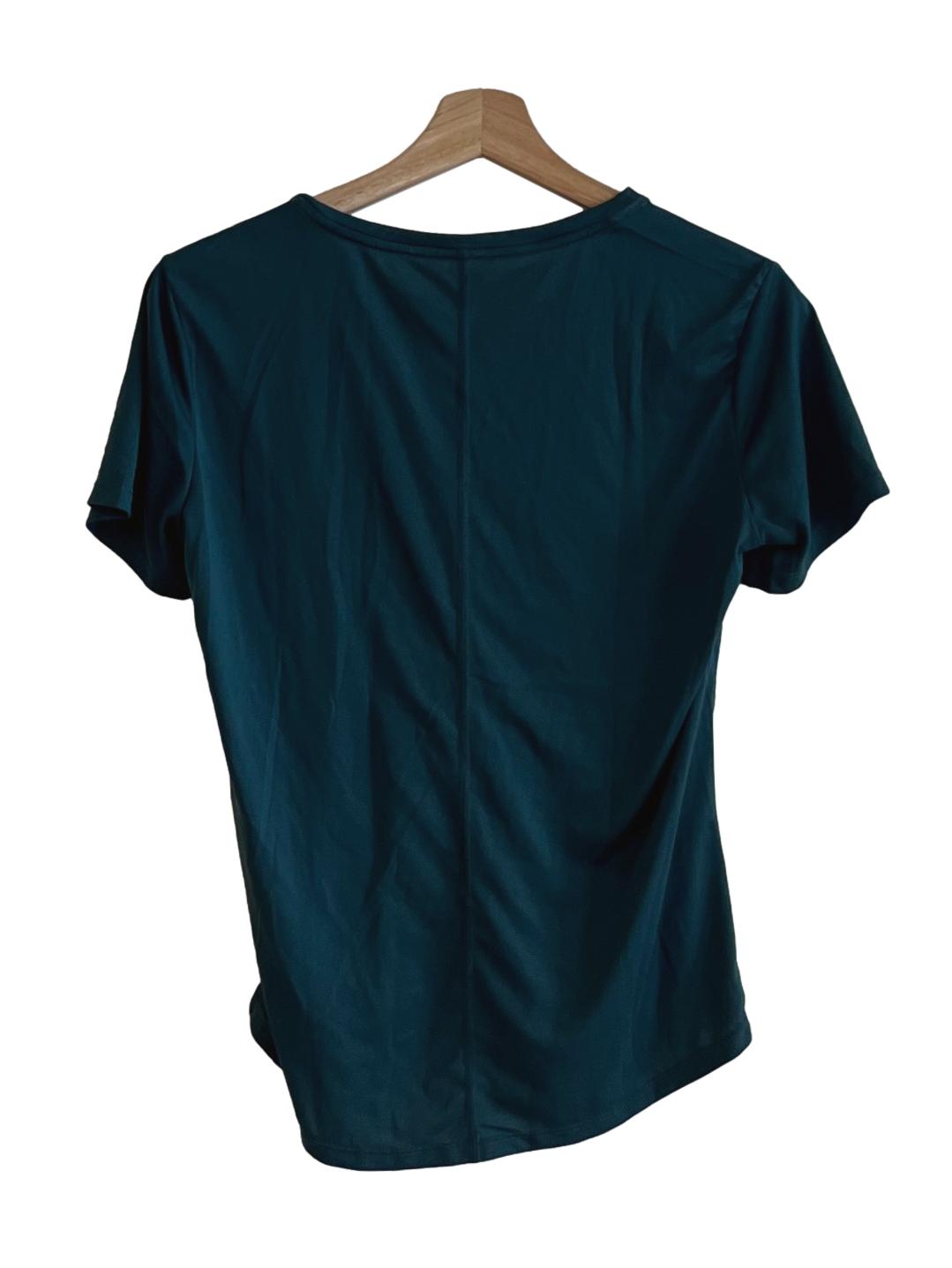 Ocean Blue Jewel Neckline T-Shirt