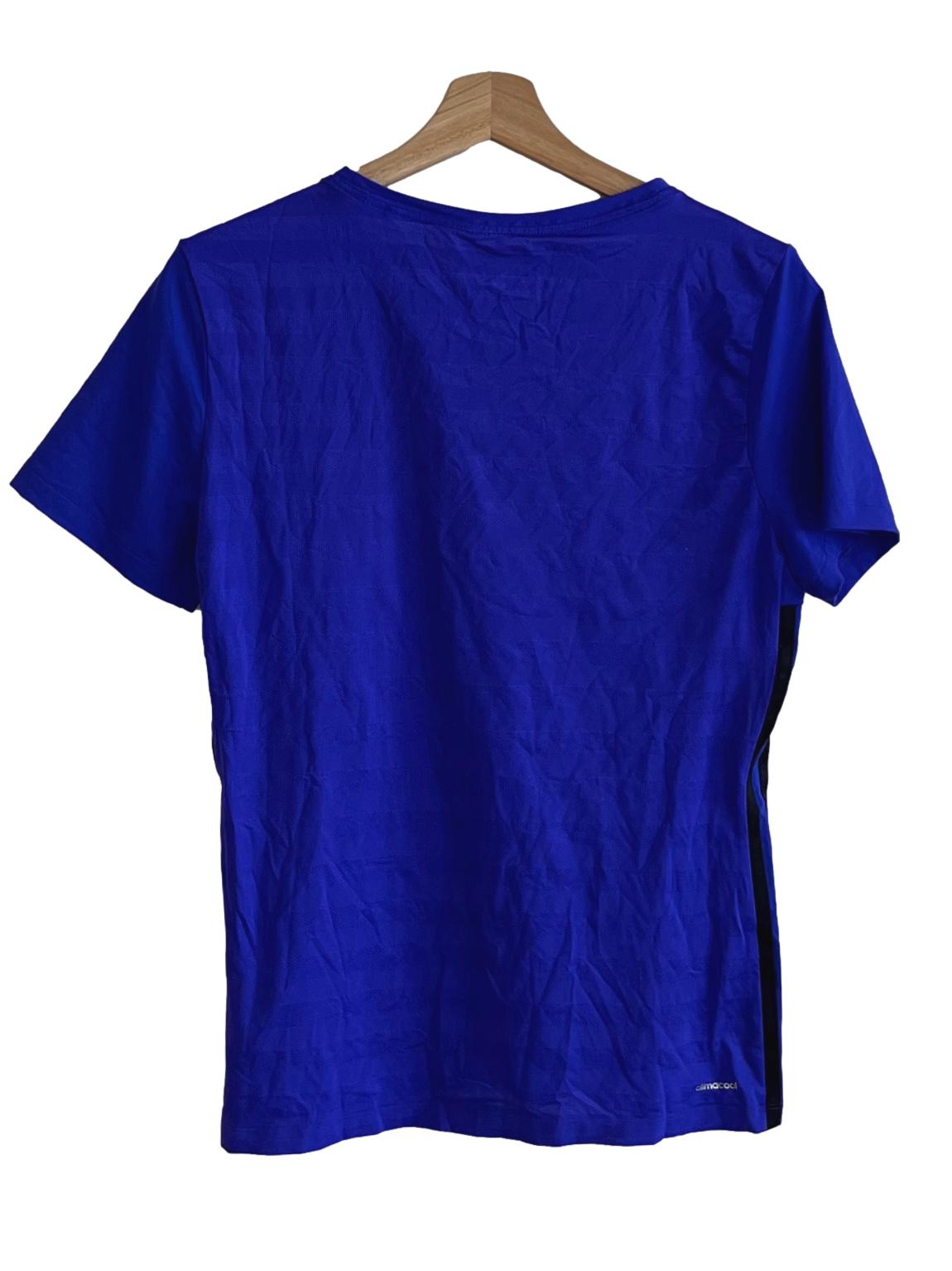 Cobalt Blue Jewel Neckline T-Shirt
