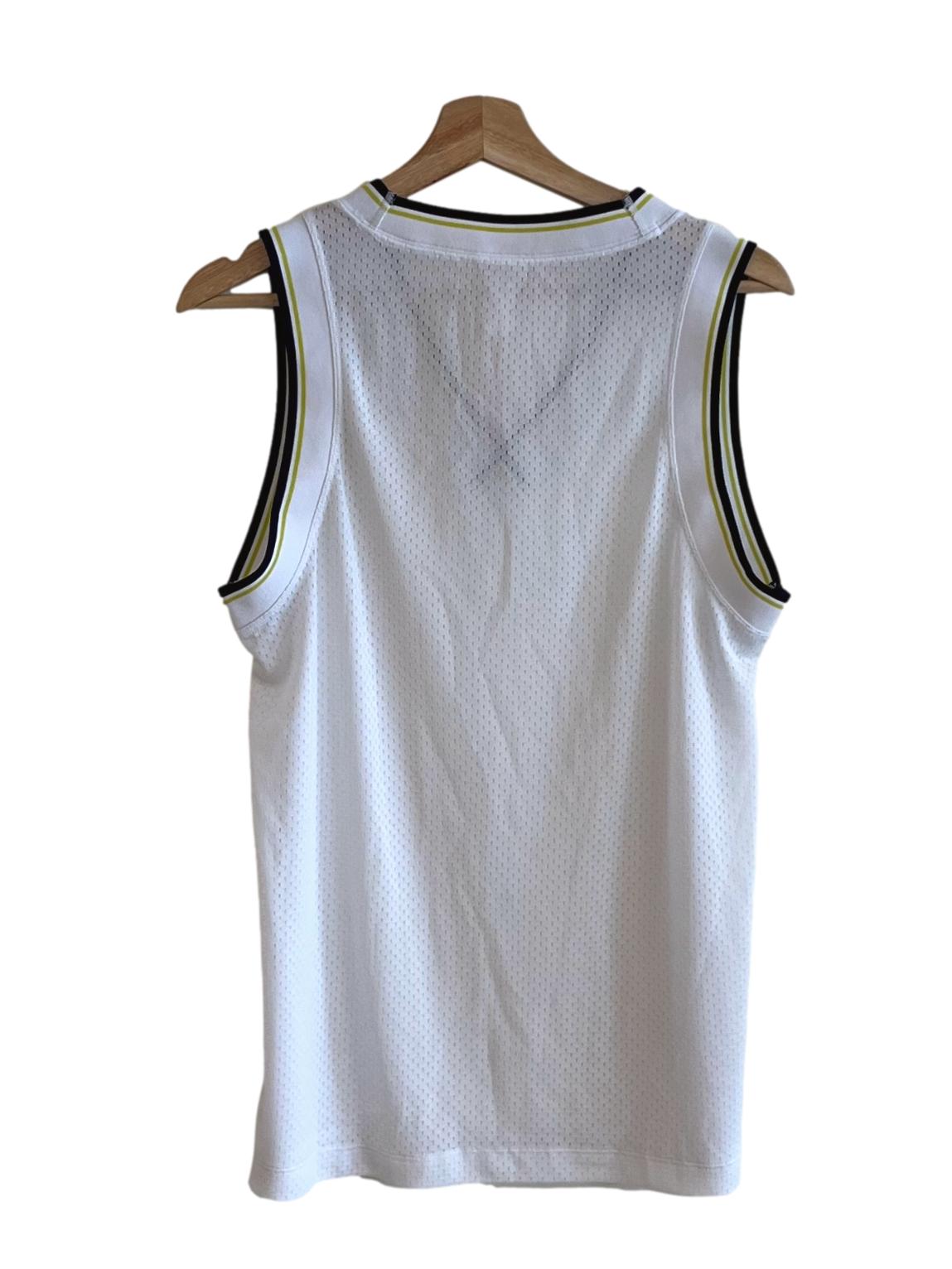 White V-Neckline Sheer Tank Top