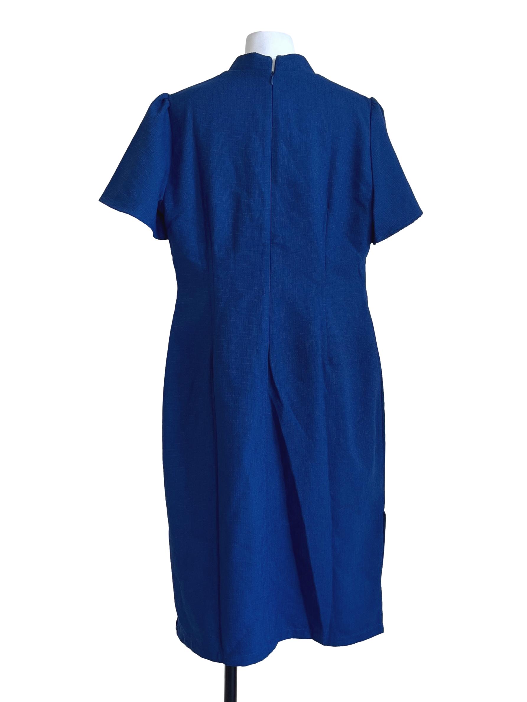 Azure Blue Shirt Dress