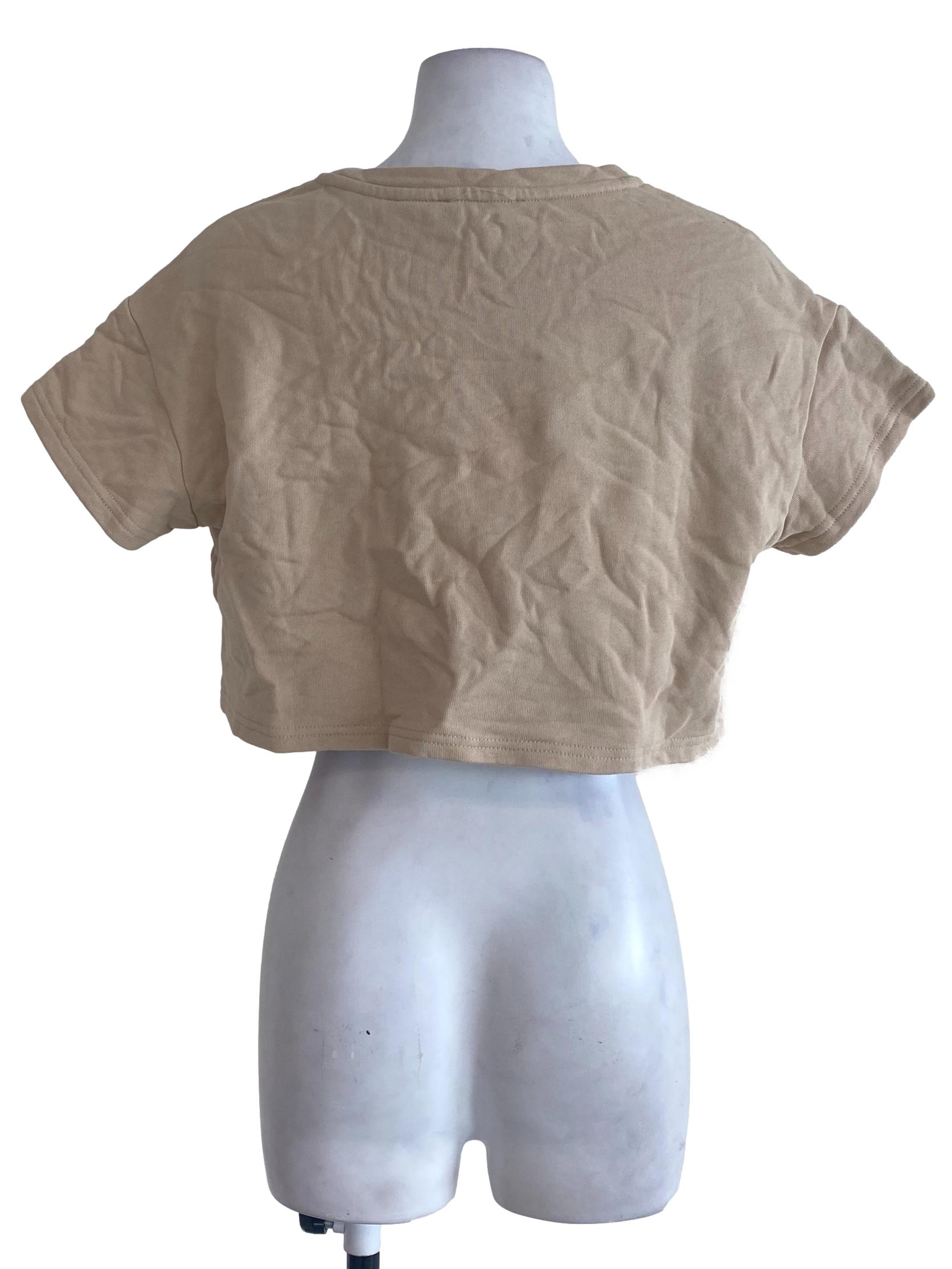 Latte Crop Top