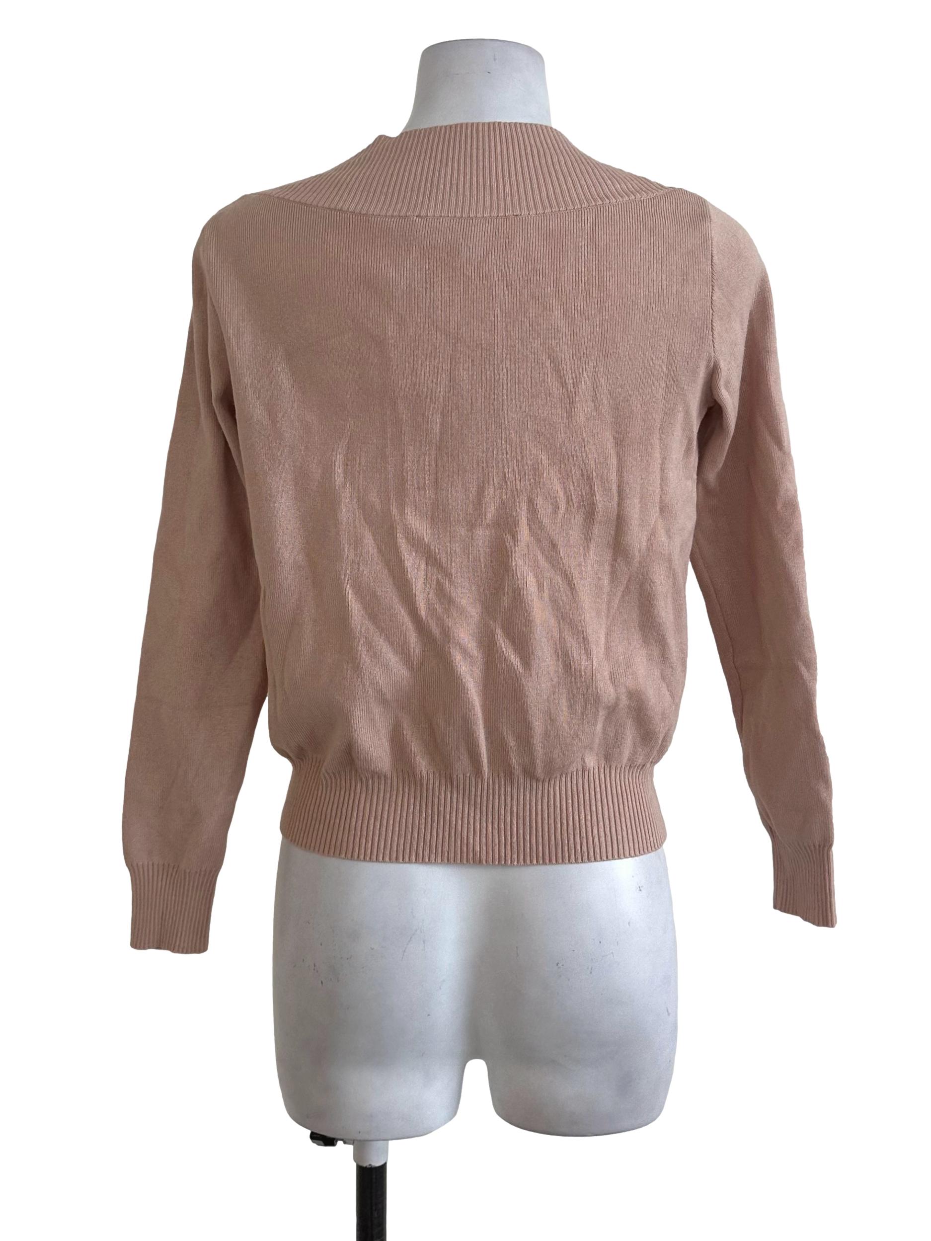 Pomelo Dusty Pink Knitted Top | REFASH