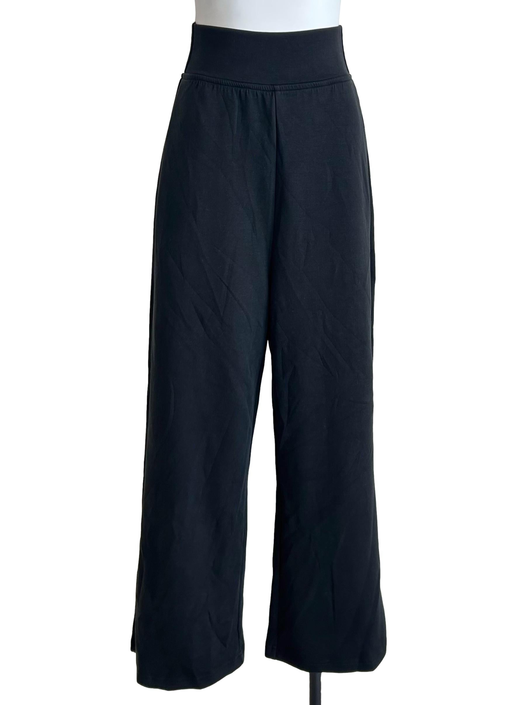Black High Waisted Yoga Trousers