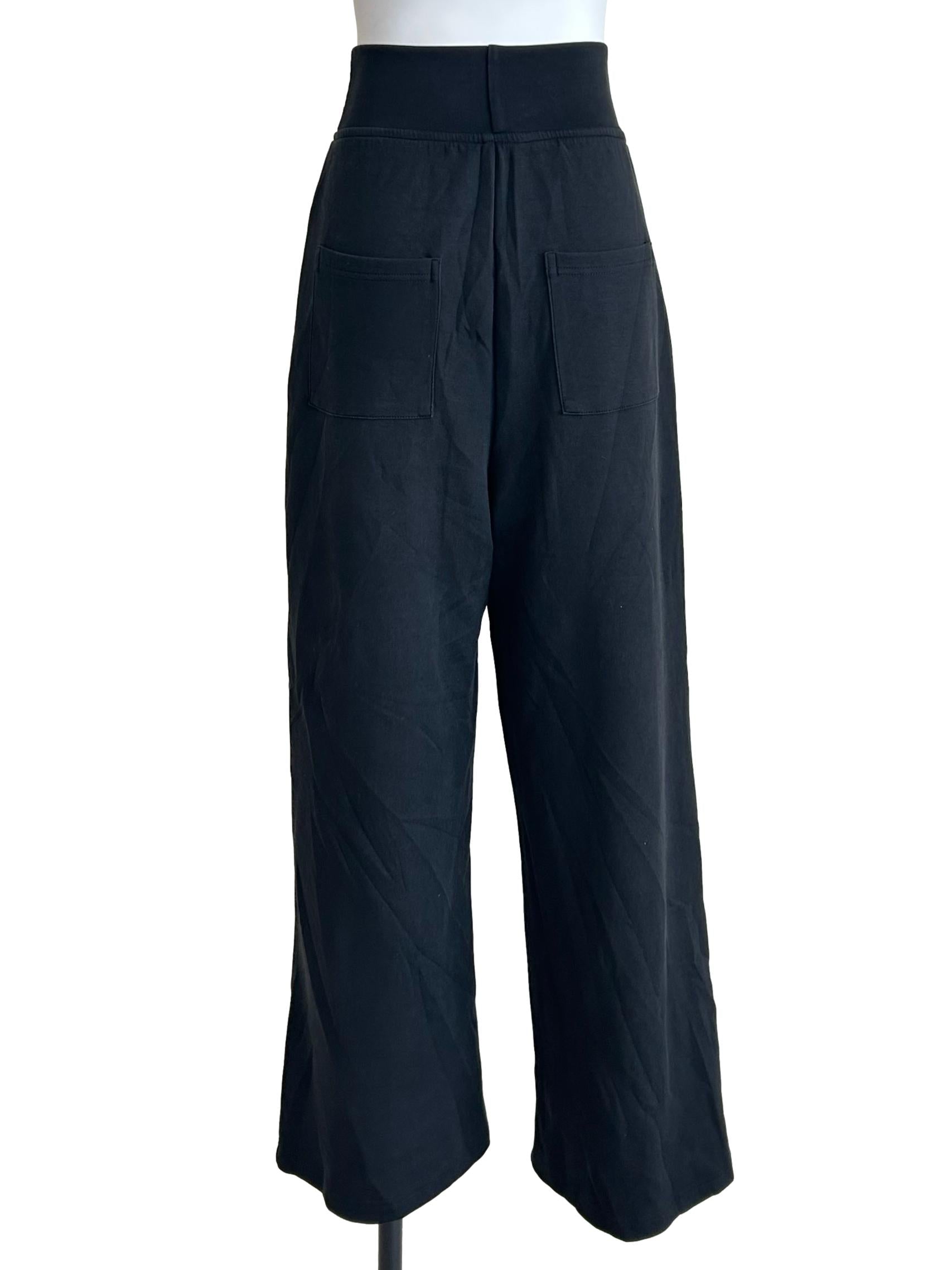 Black High Waisted Yoga Trousers