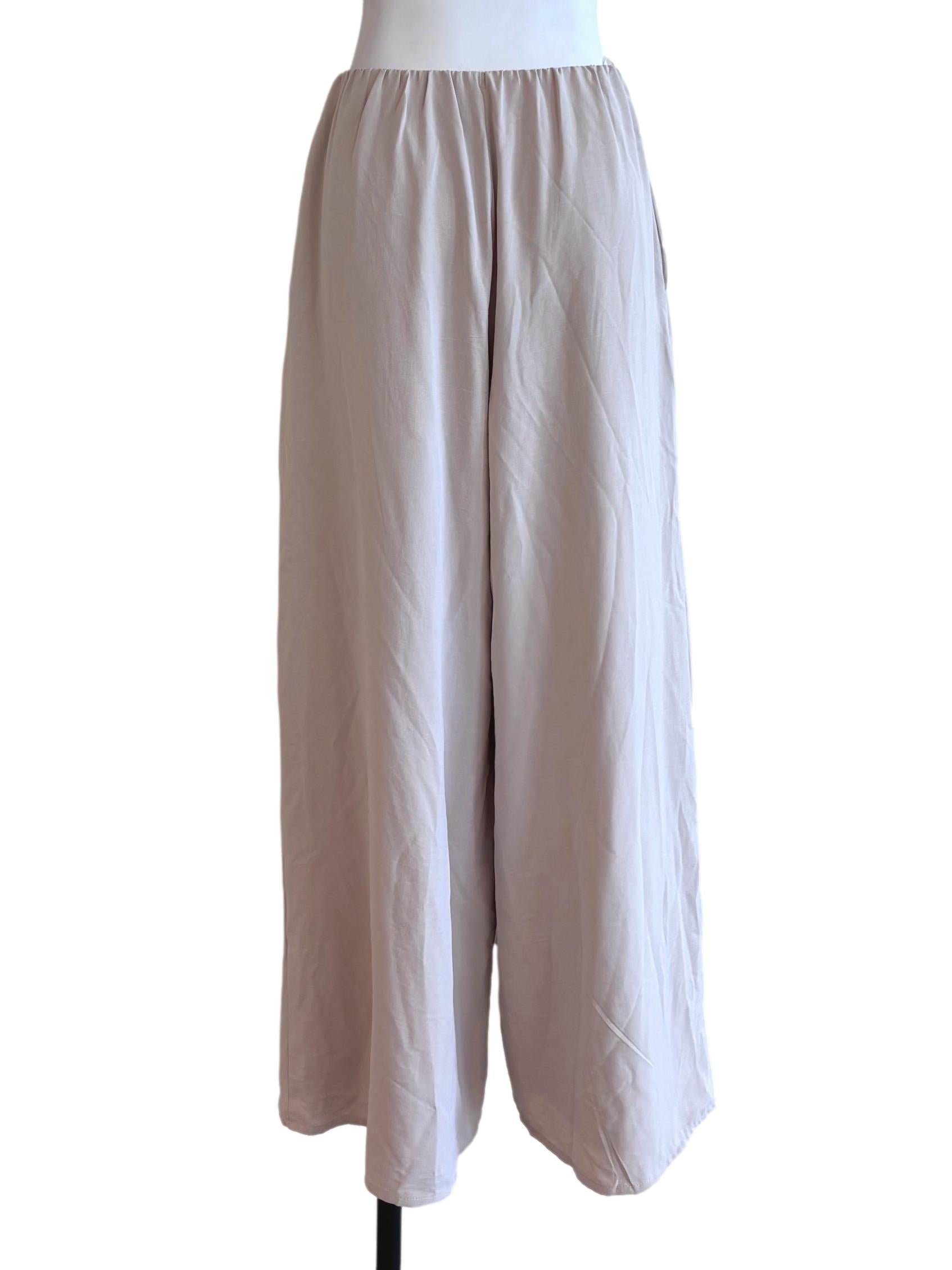 Nude Beige Casual Culottes TTR