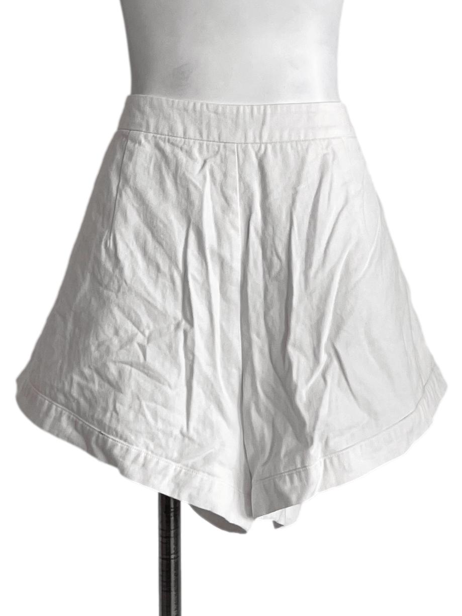 Cotton White Short Pants