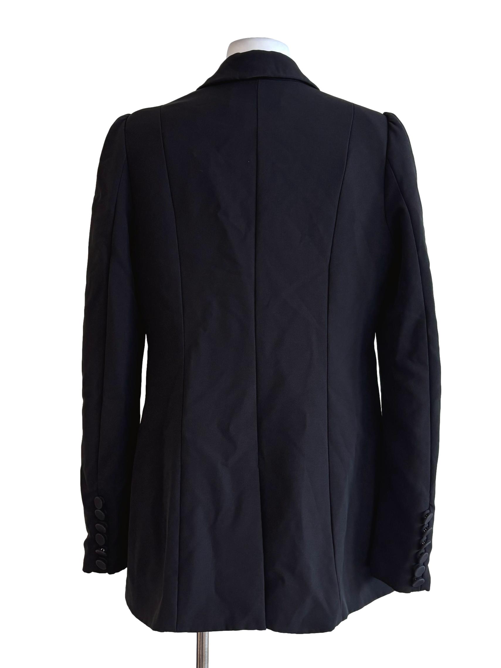 Jet Black Styled Blazer