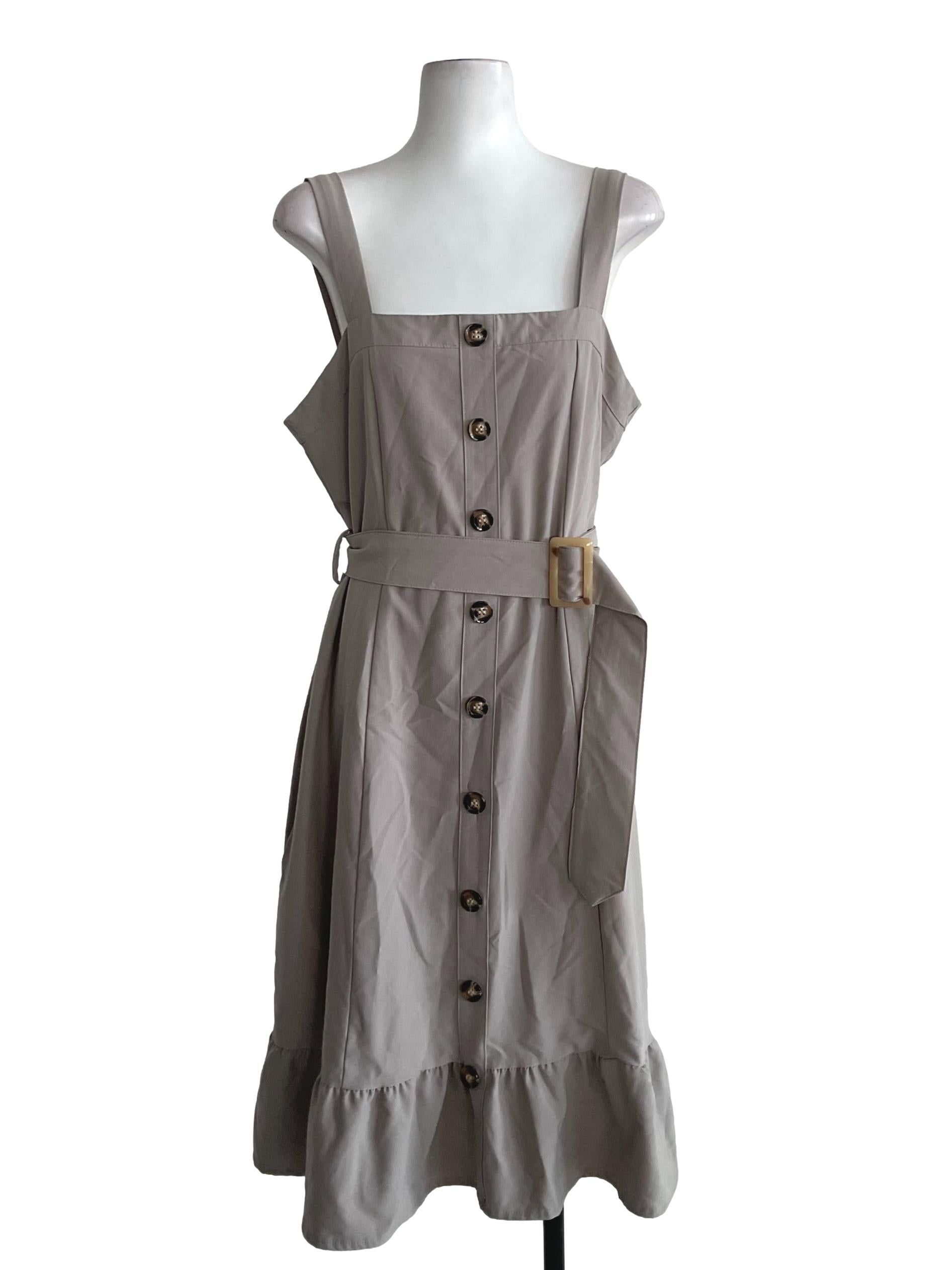 Buttermilk Brown Tunic Dress