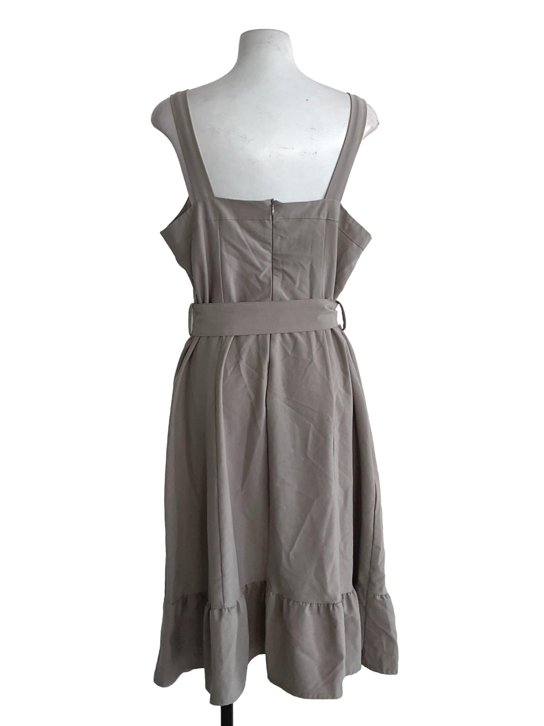 Buttermilk Brown Tunic Dress