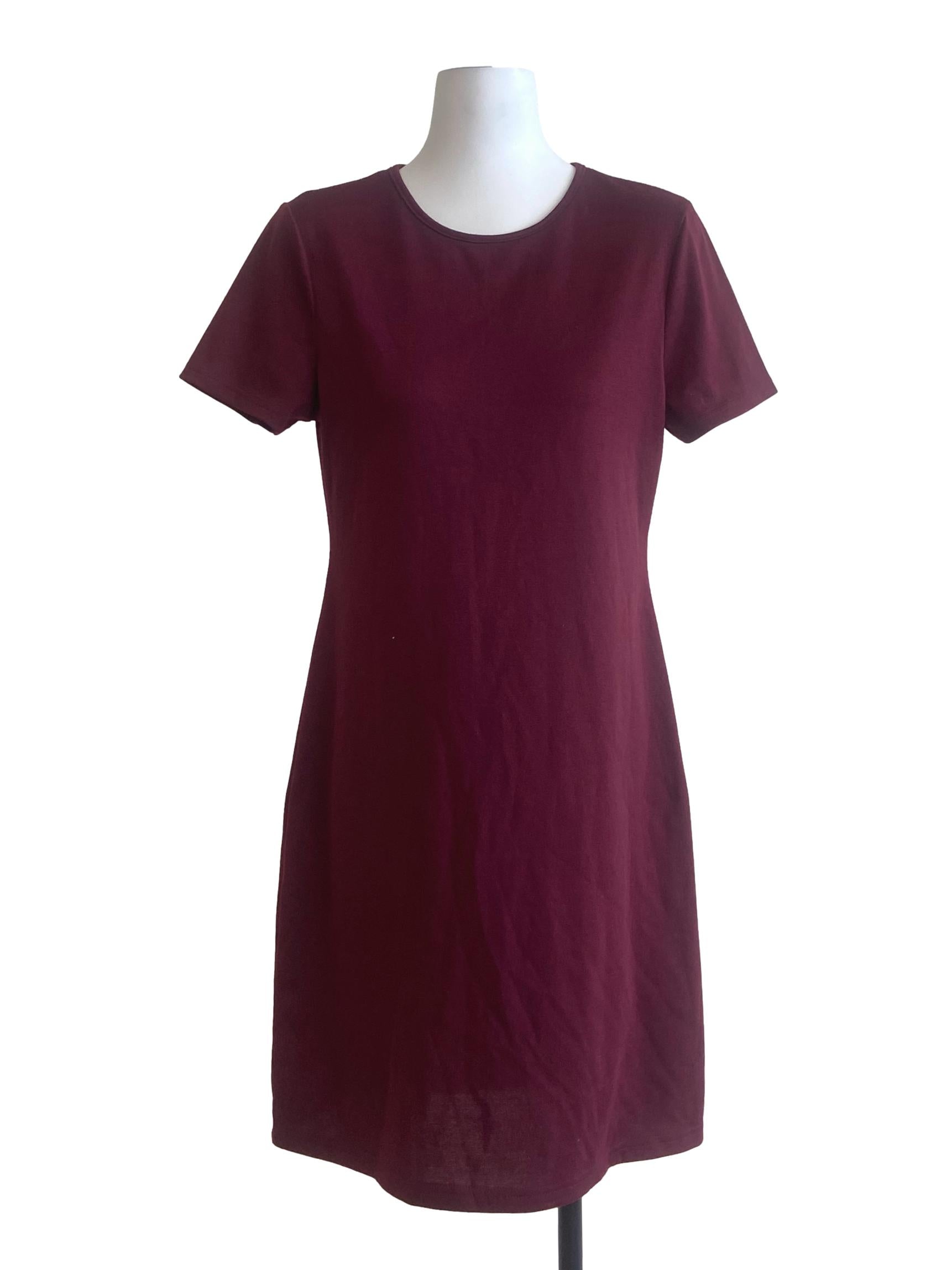 Magenta Purple Shift Dress