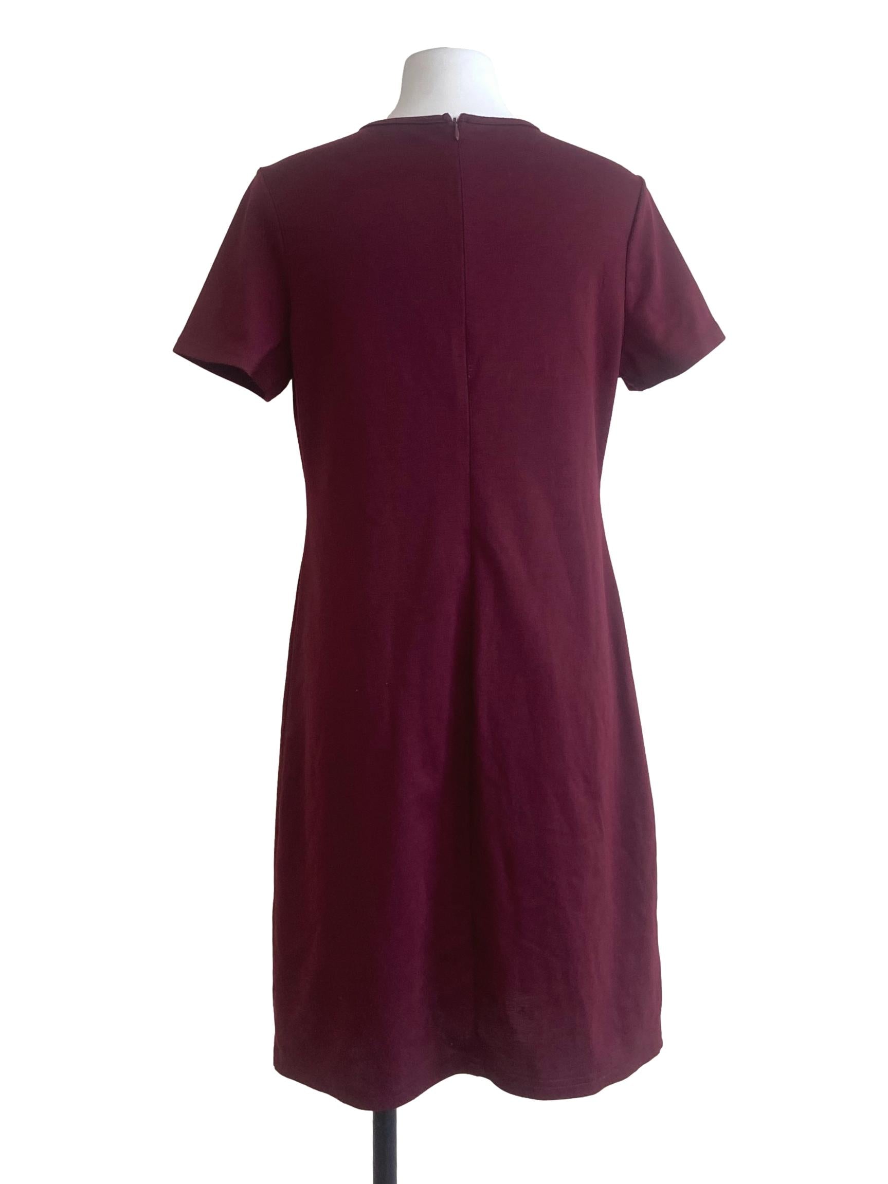 Magenta Purple Shift Dress