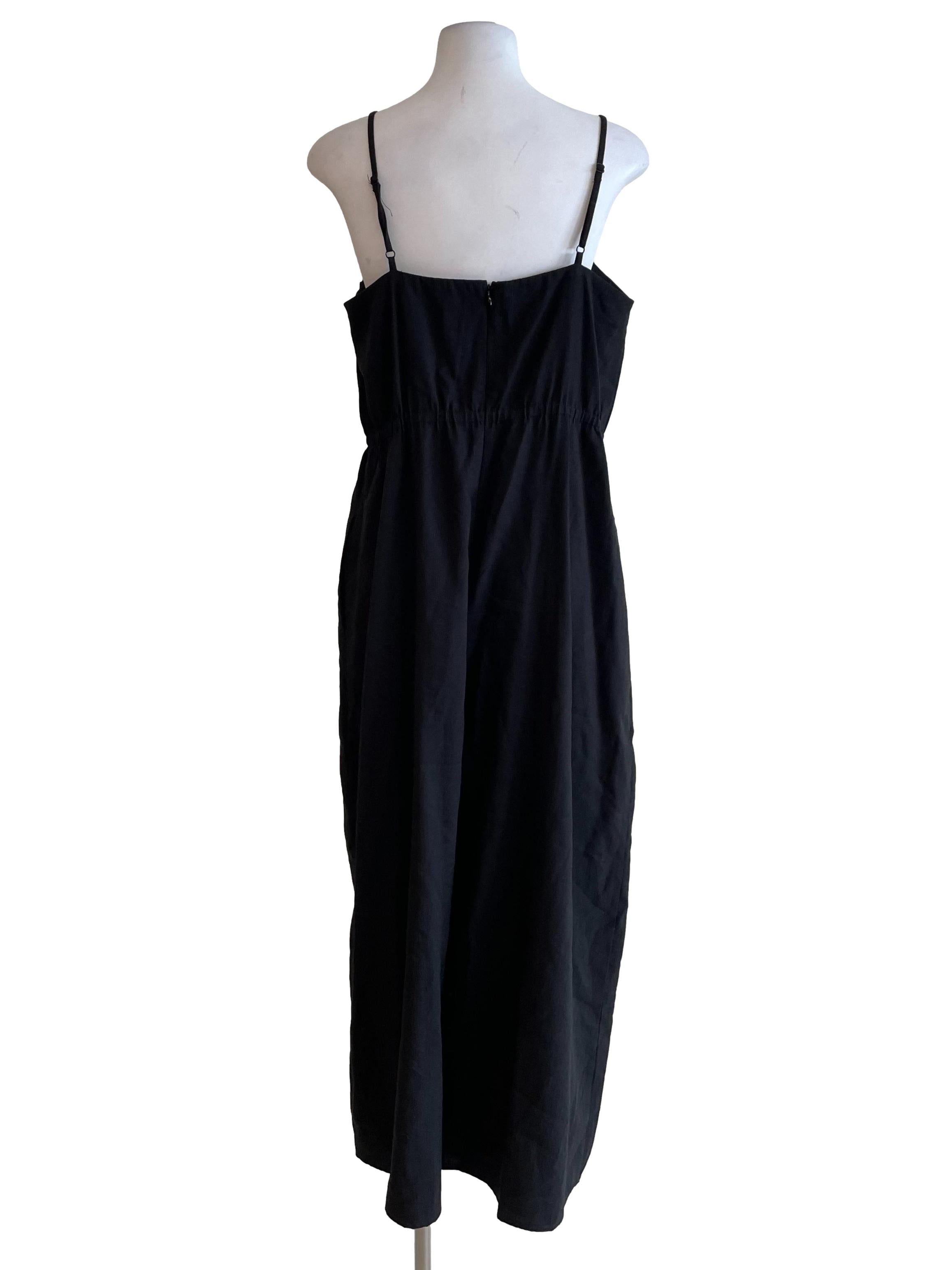 Charcoal Bust Pocket Baggy Jumpsuit