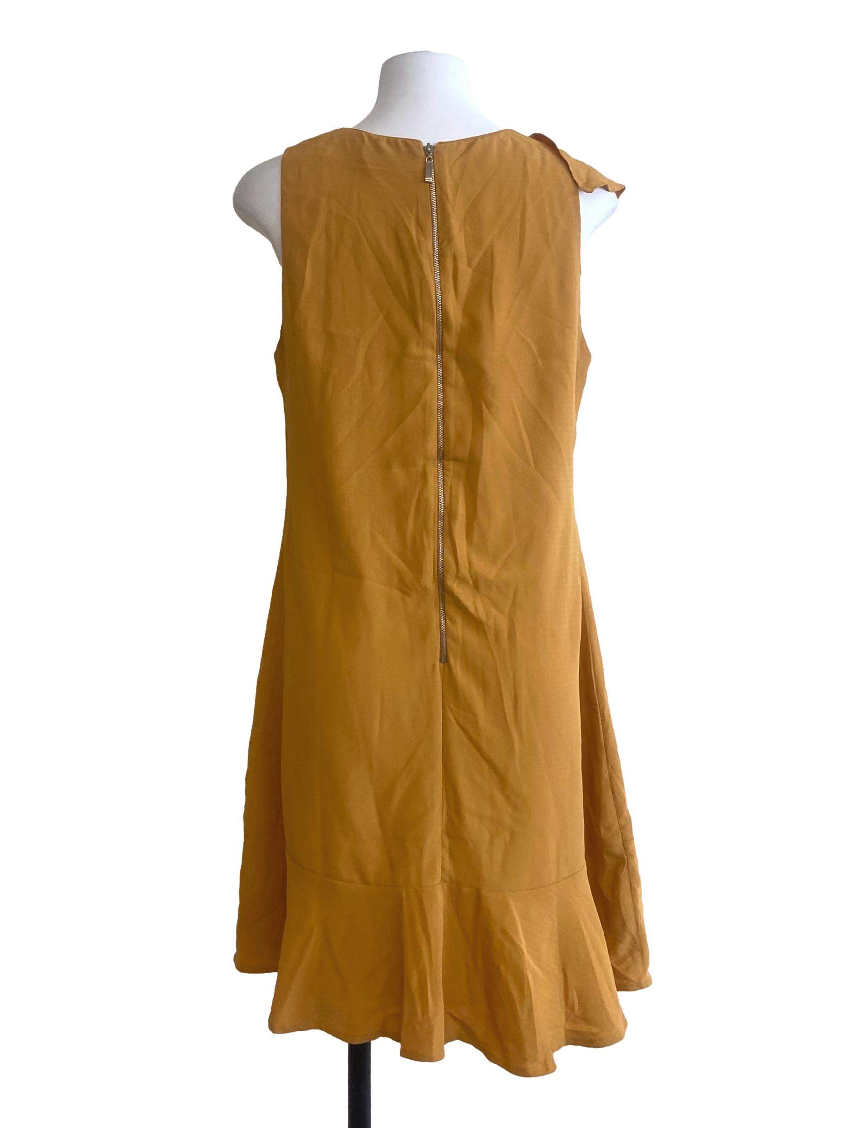 Dandelion Yellow Ruffled Drop Waist Dress