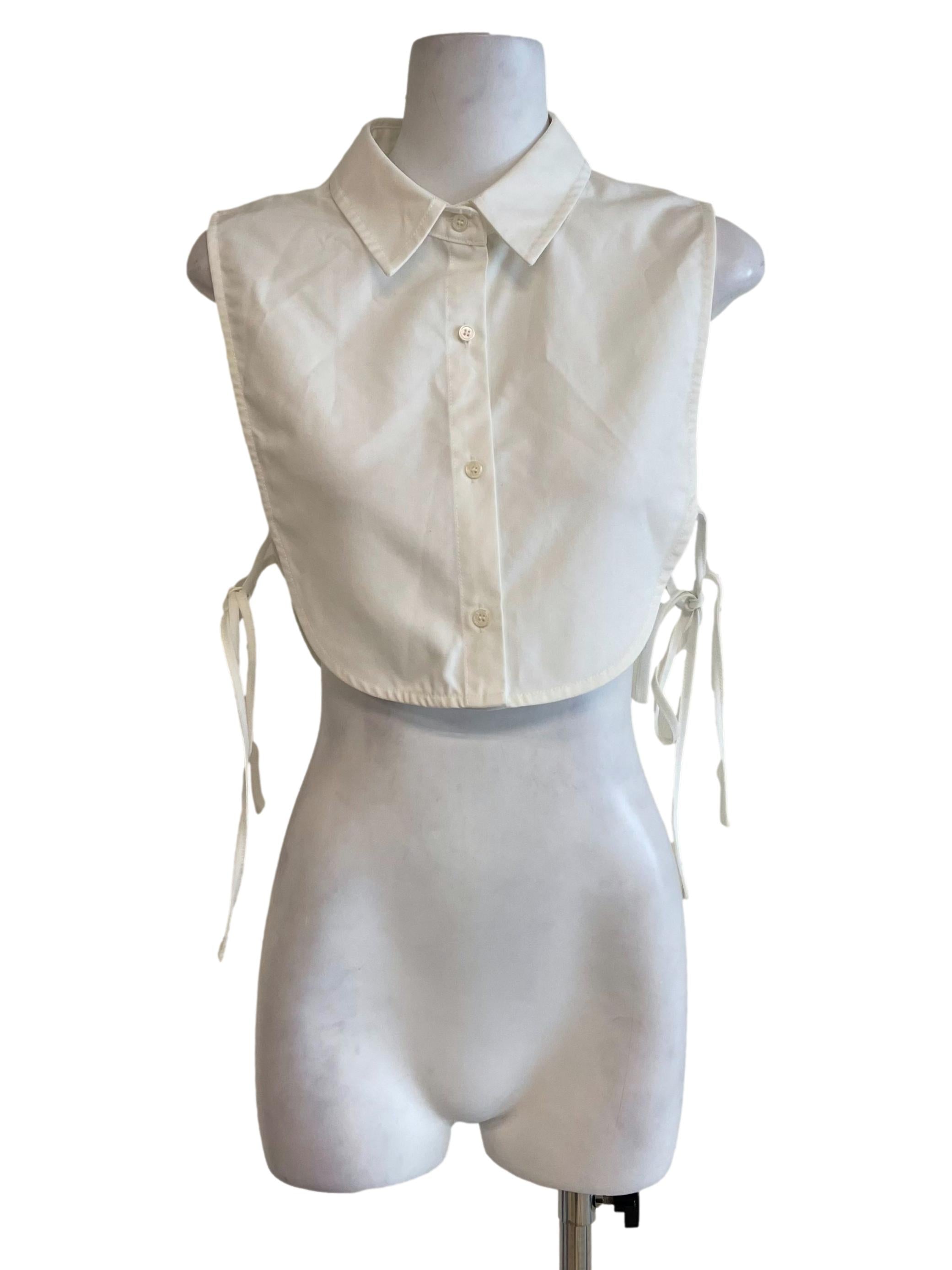 White Detachable Fake Collar