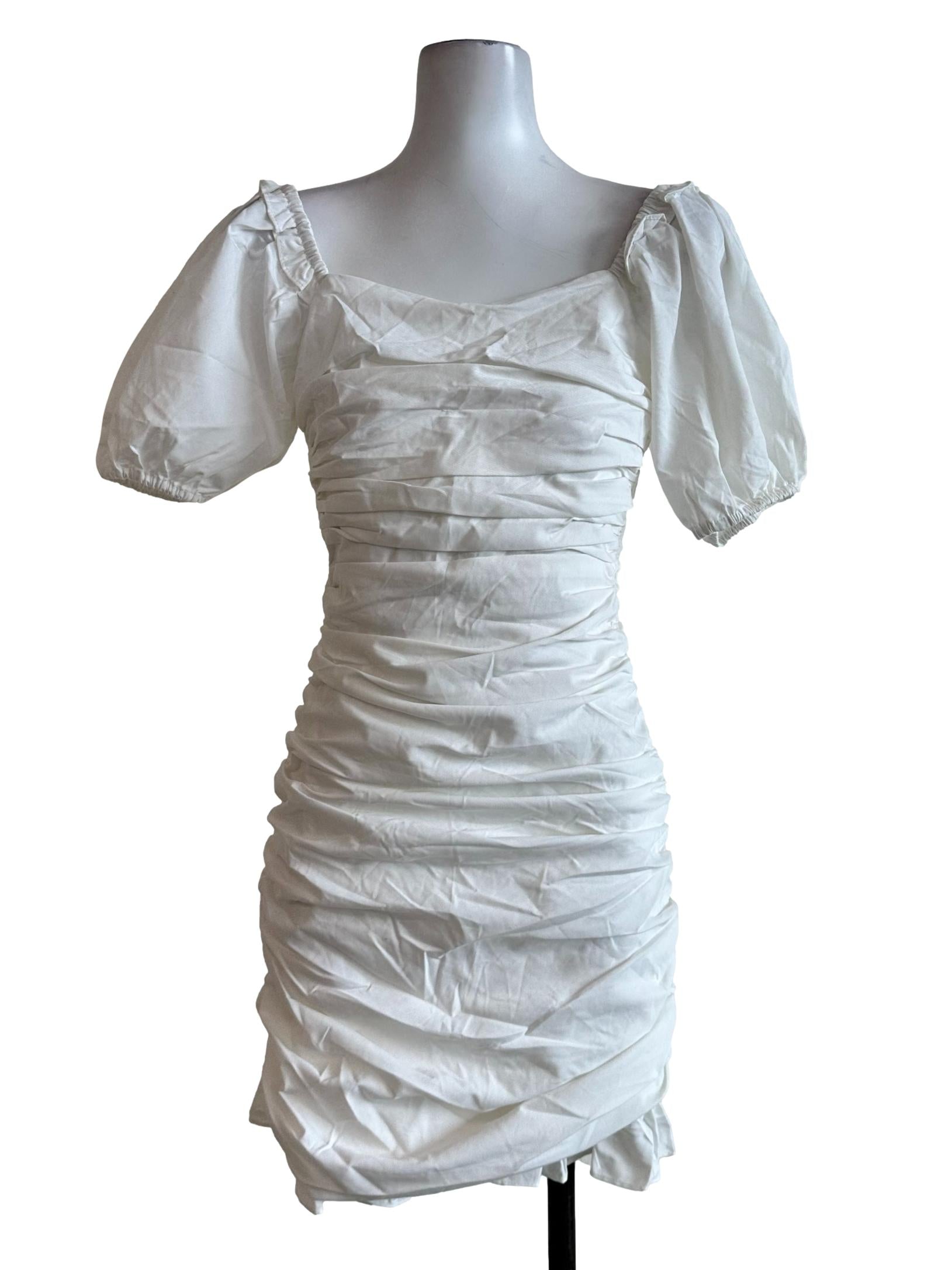 Offwhite Bodycon Dress