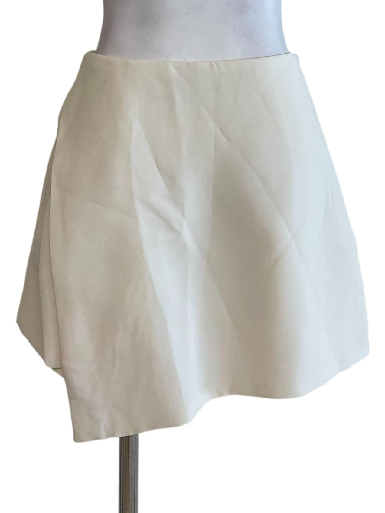 White A-Line Skorts