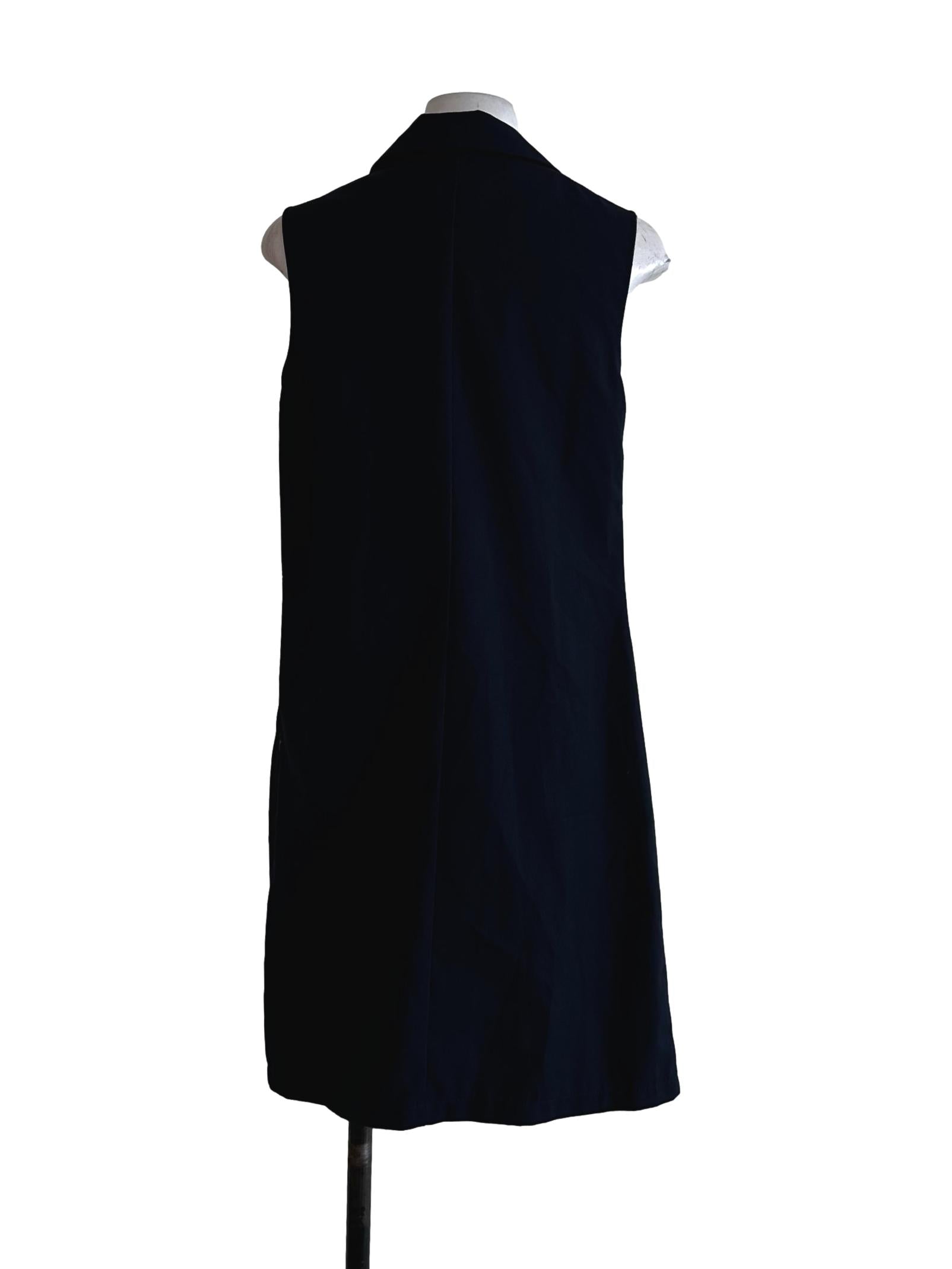 Navy Blue Plain Dress LB