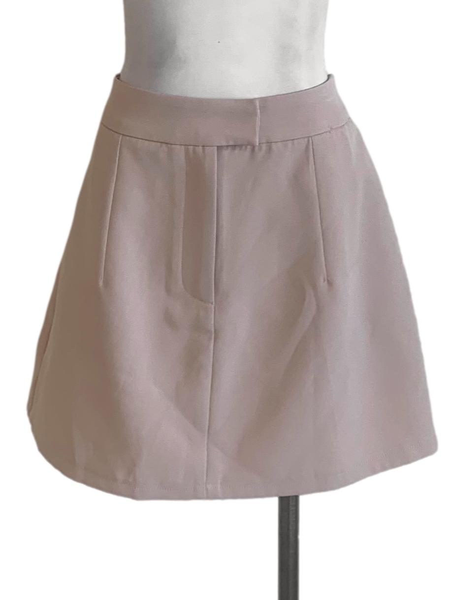Rose Pink A-Line Skirt