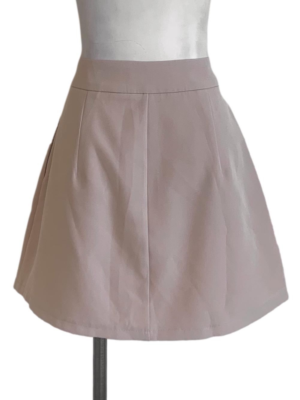 Rose Pink A-Line Skirt