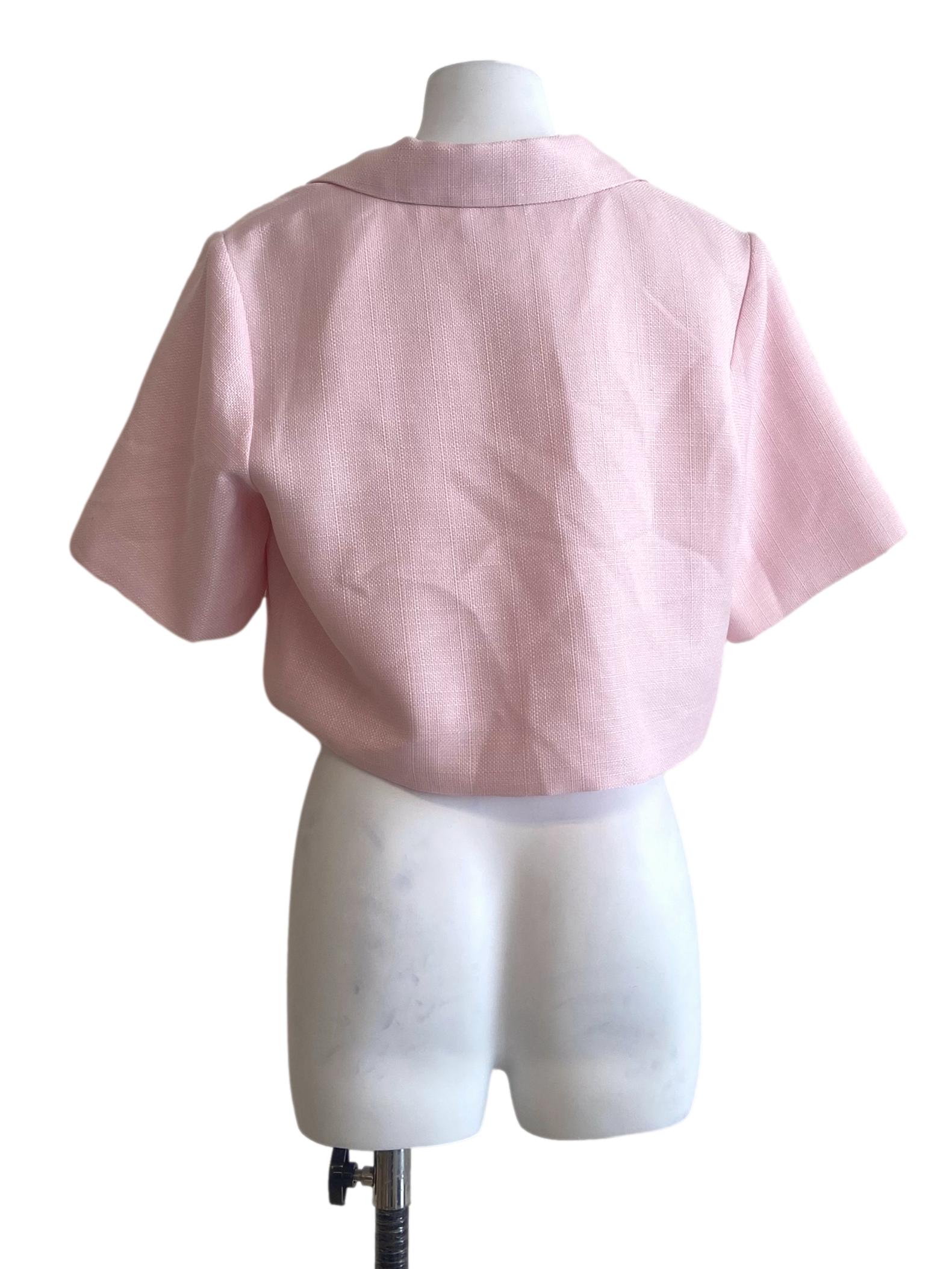 Lemonade Pink Crop Top LB