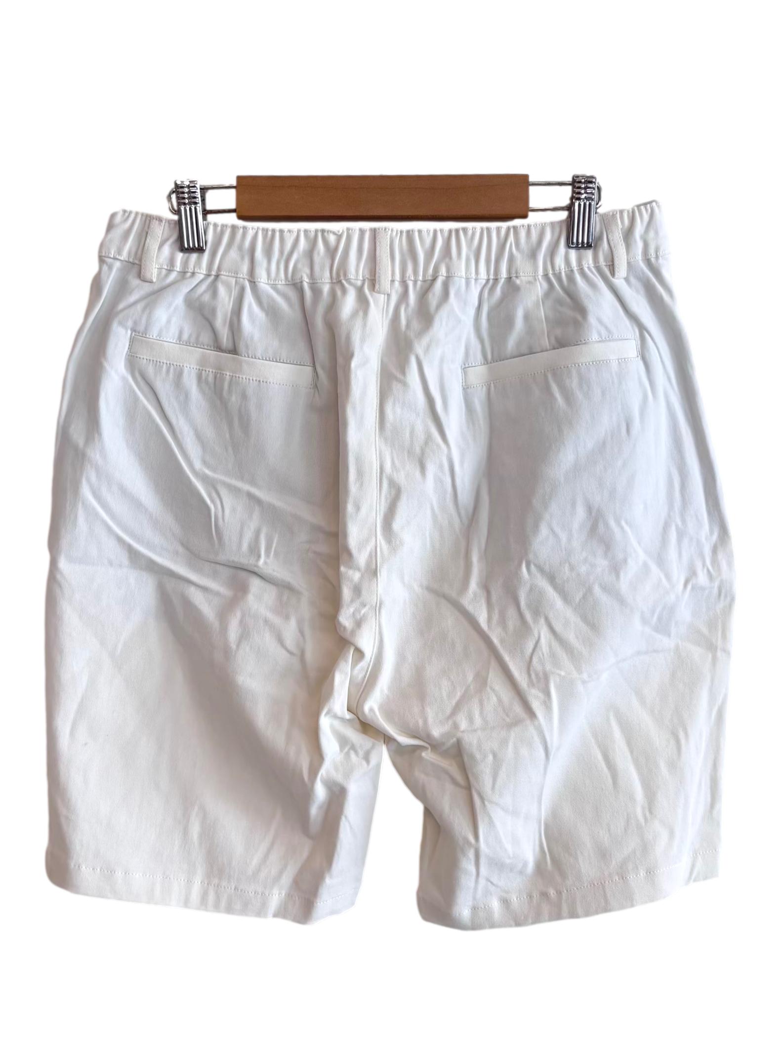 White Signature Bermuda Shorts