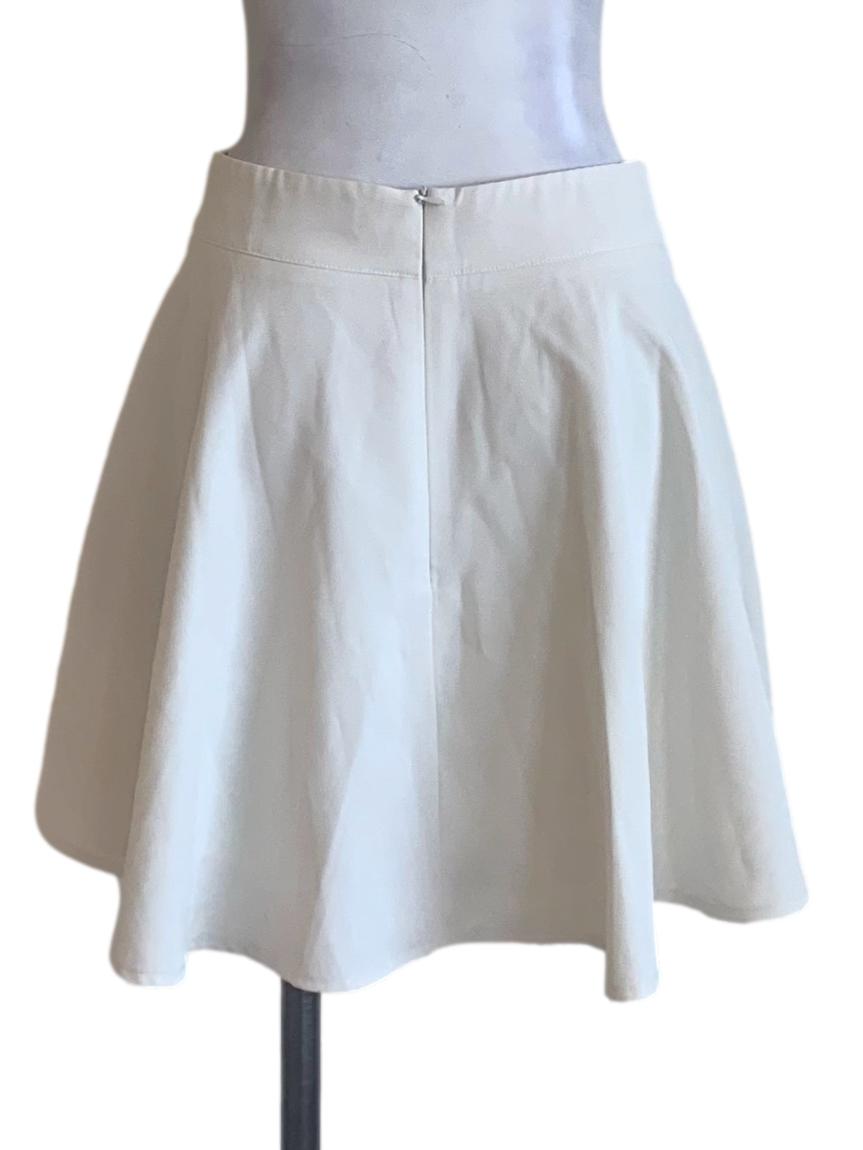 White Semi Circle Skirt