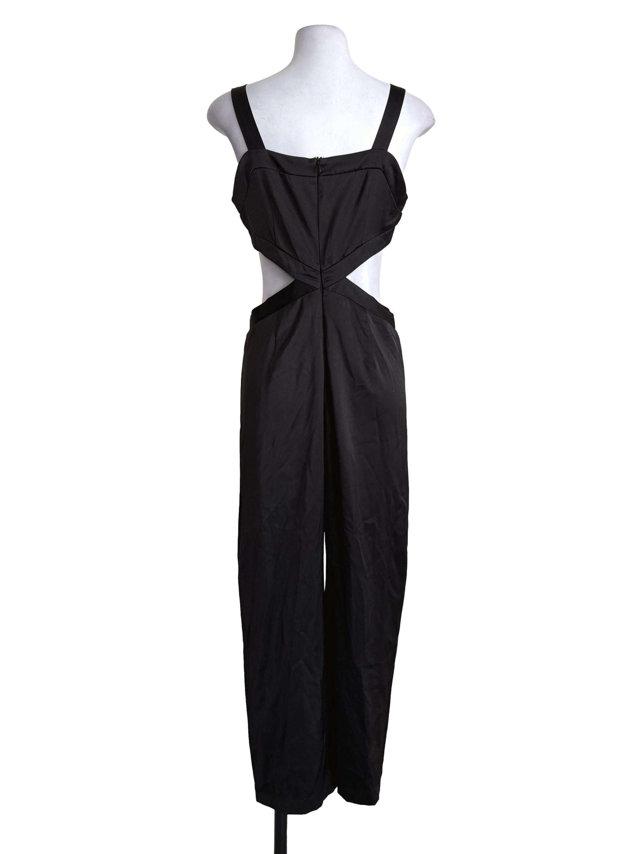 Black Cutout Jumpsuits