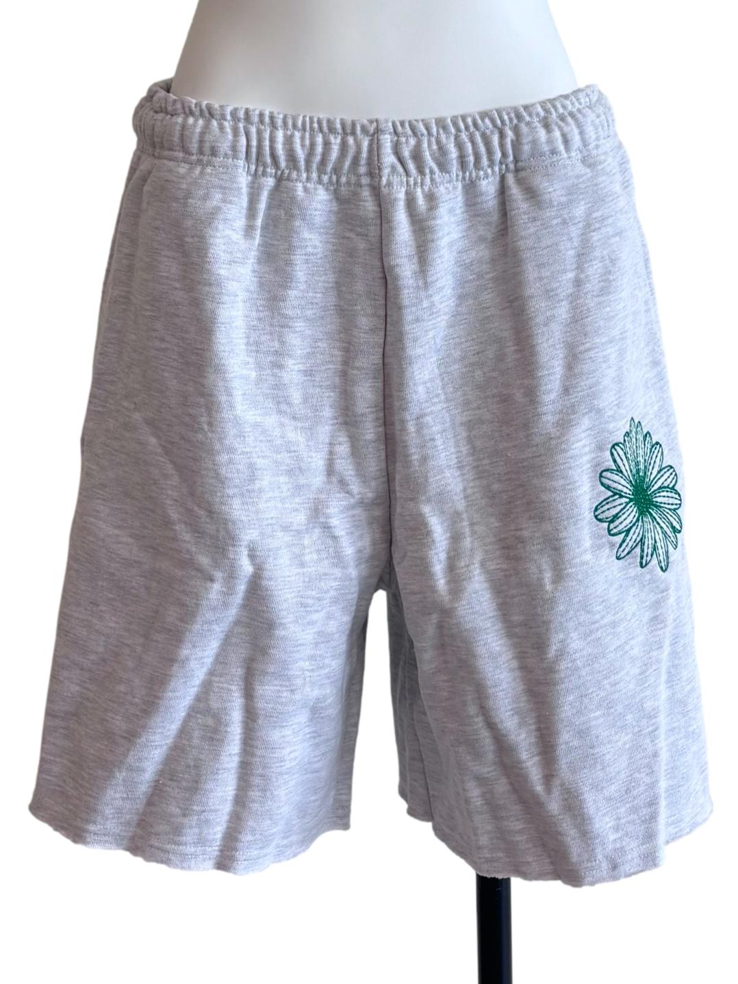 Light Grey Bermuda Relaxed Shorts