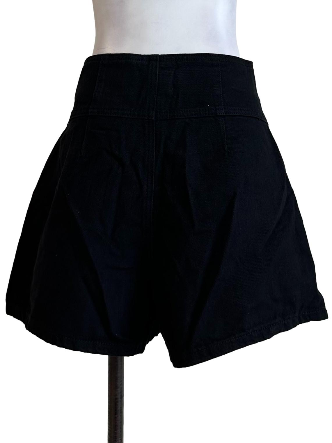 Black Plain Short