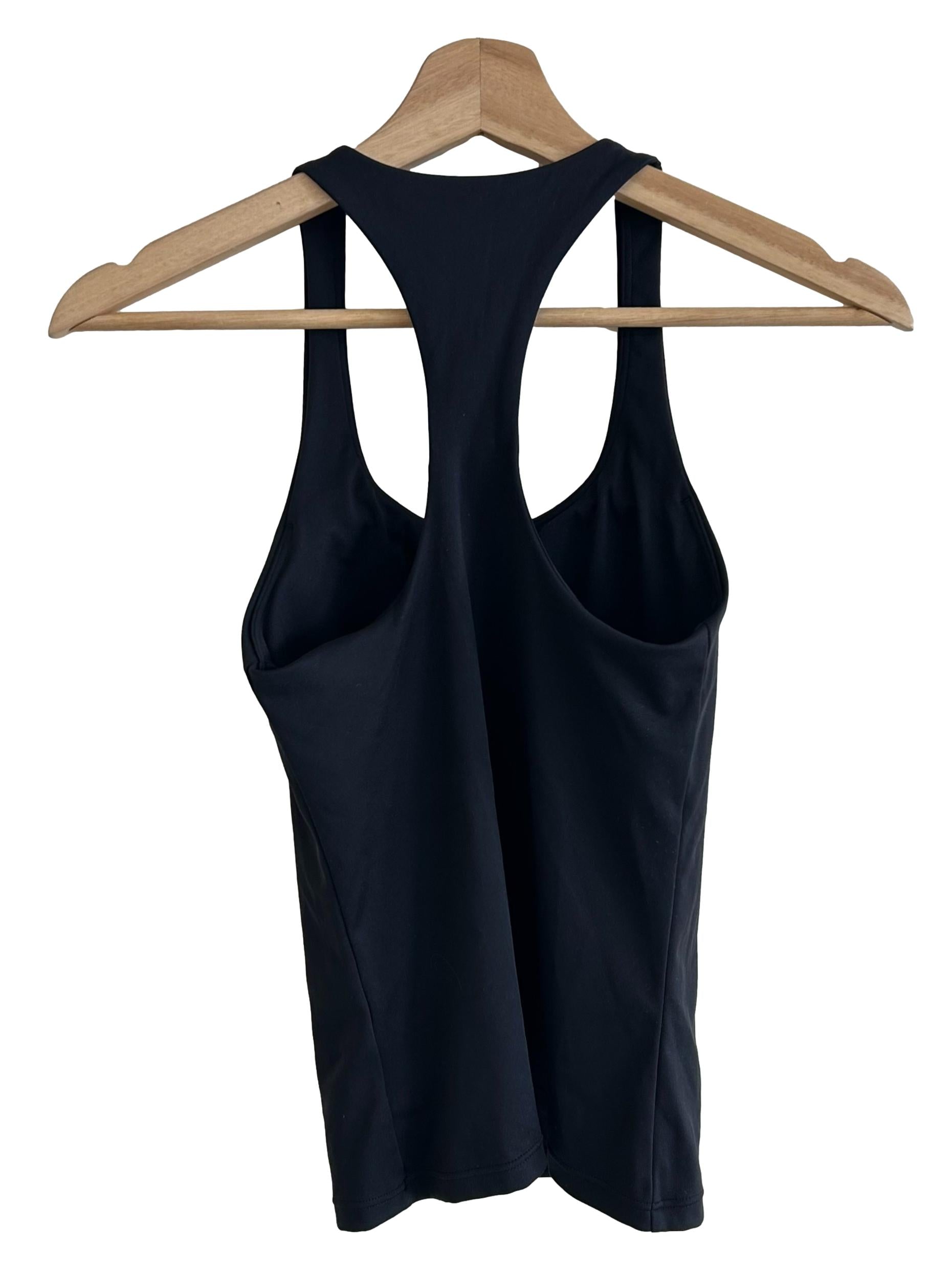 Black Racerback Tank Top